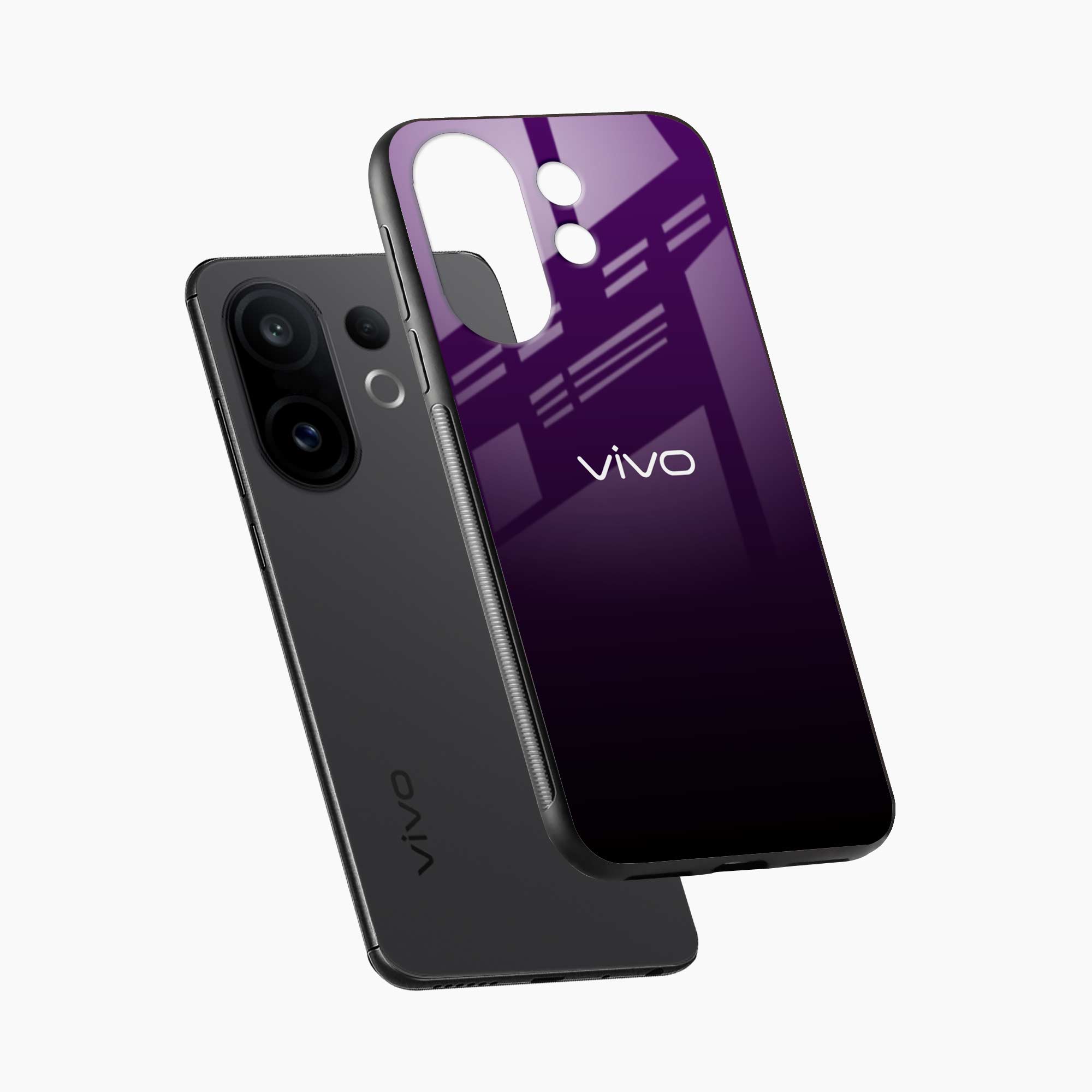 Pleasing Purple Vivo V60 5G Back Cover