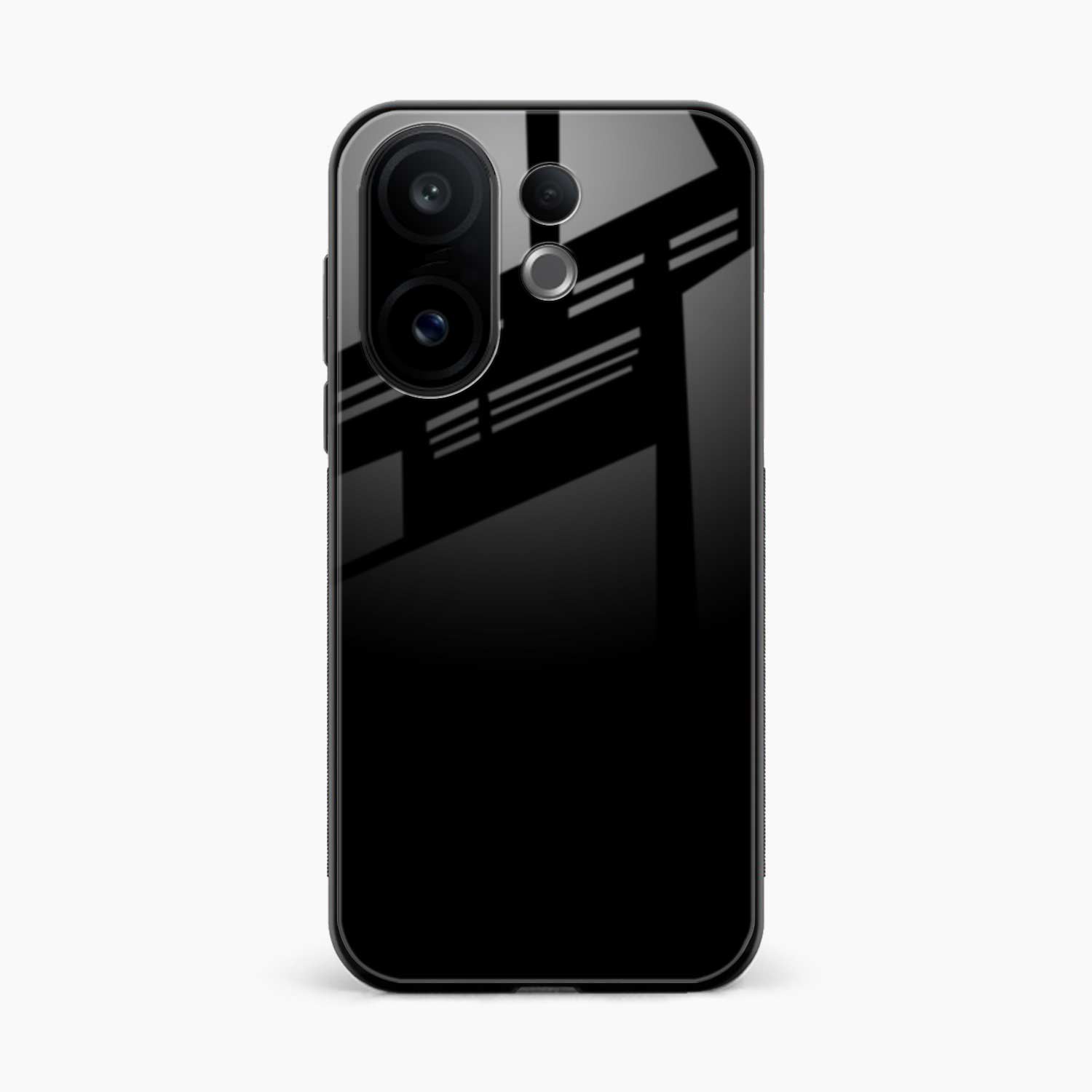 Pure Black Vivo T4 Pro 5G Back Cover