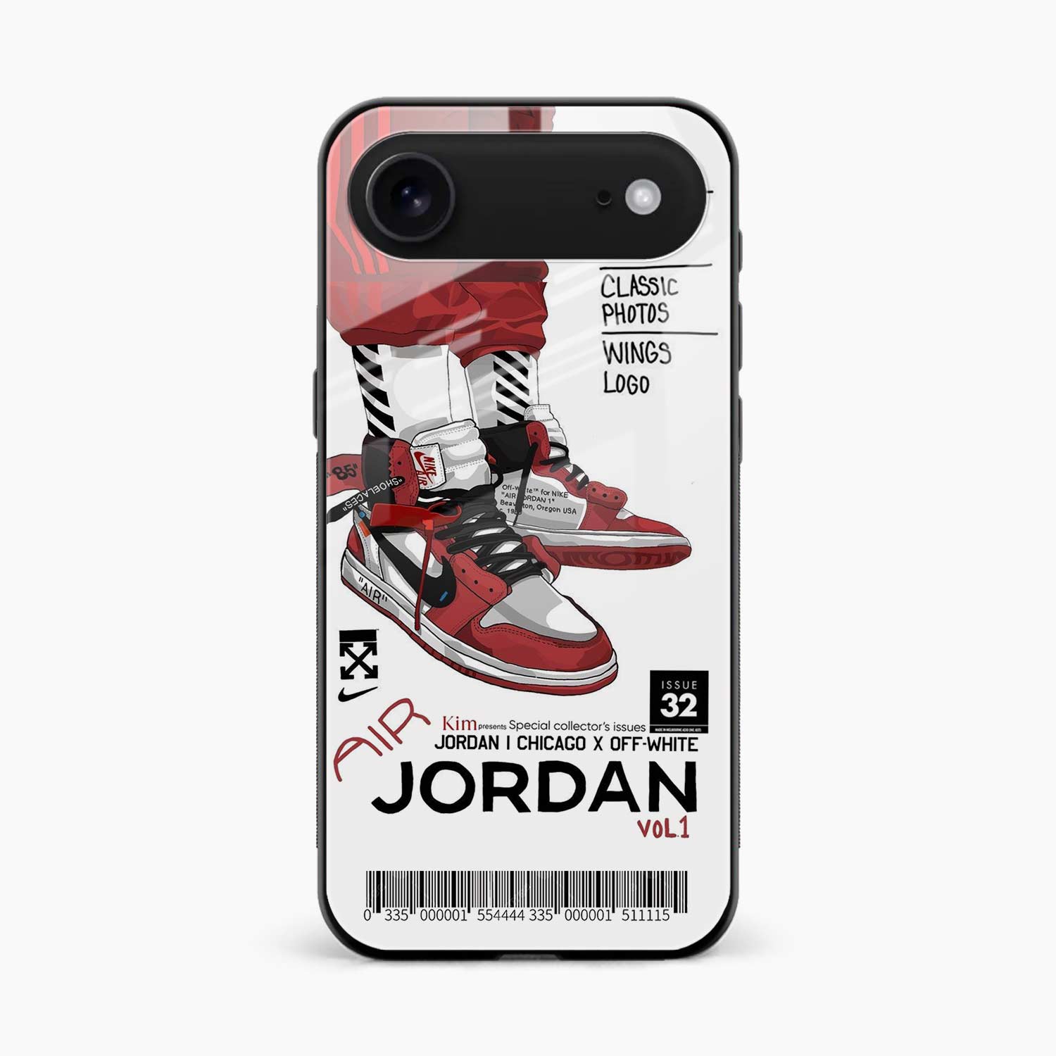 Red Sneakers iPhone Air Back Cover