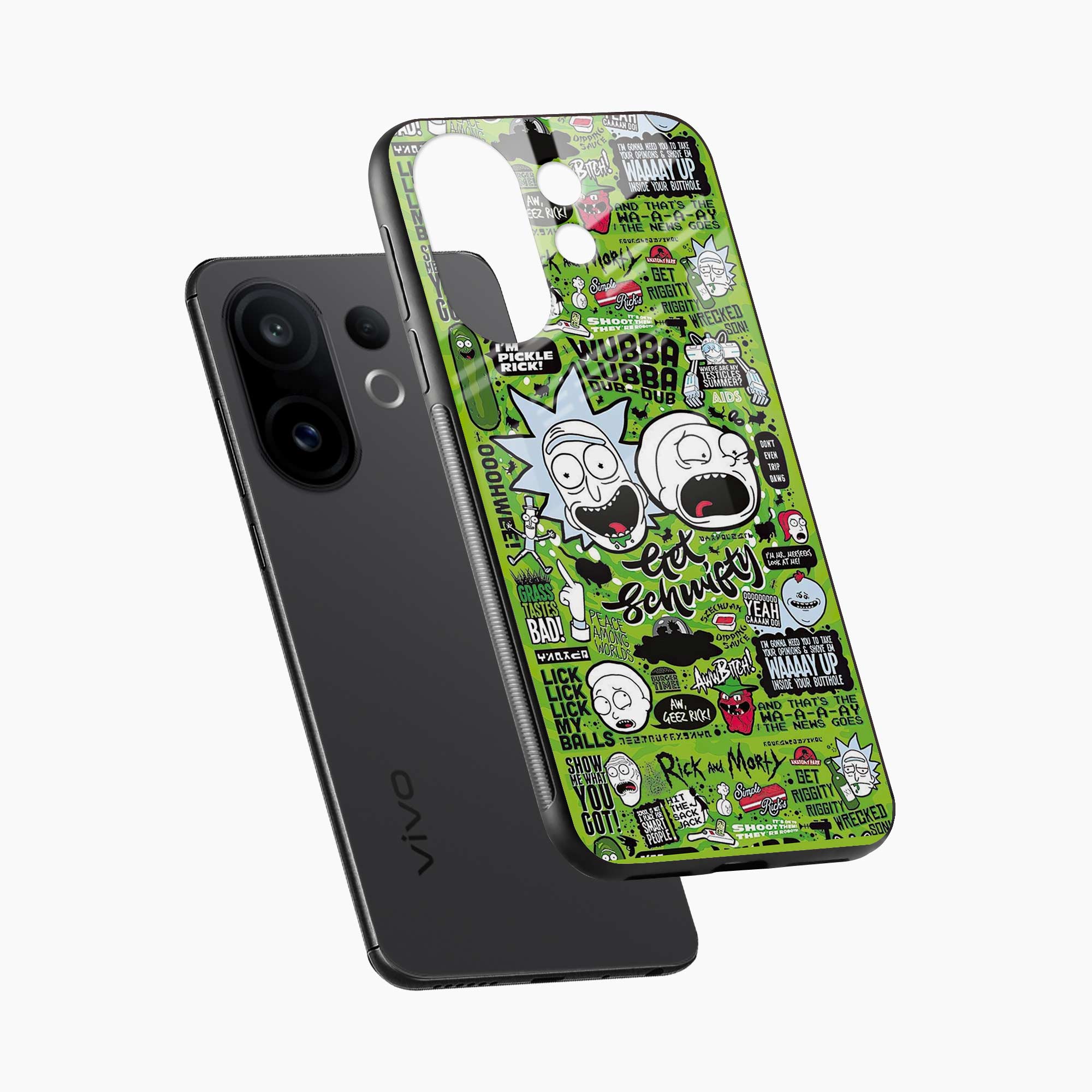 Rick And Morty Vivo V60 5G Back Cover