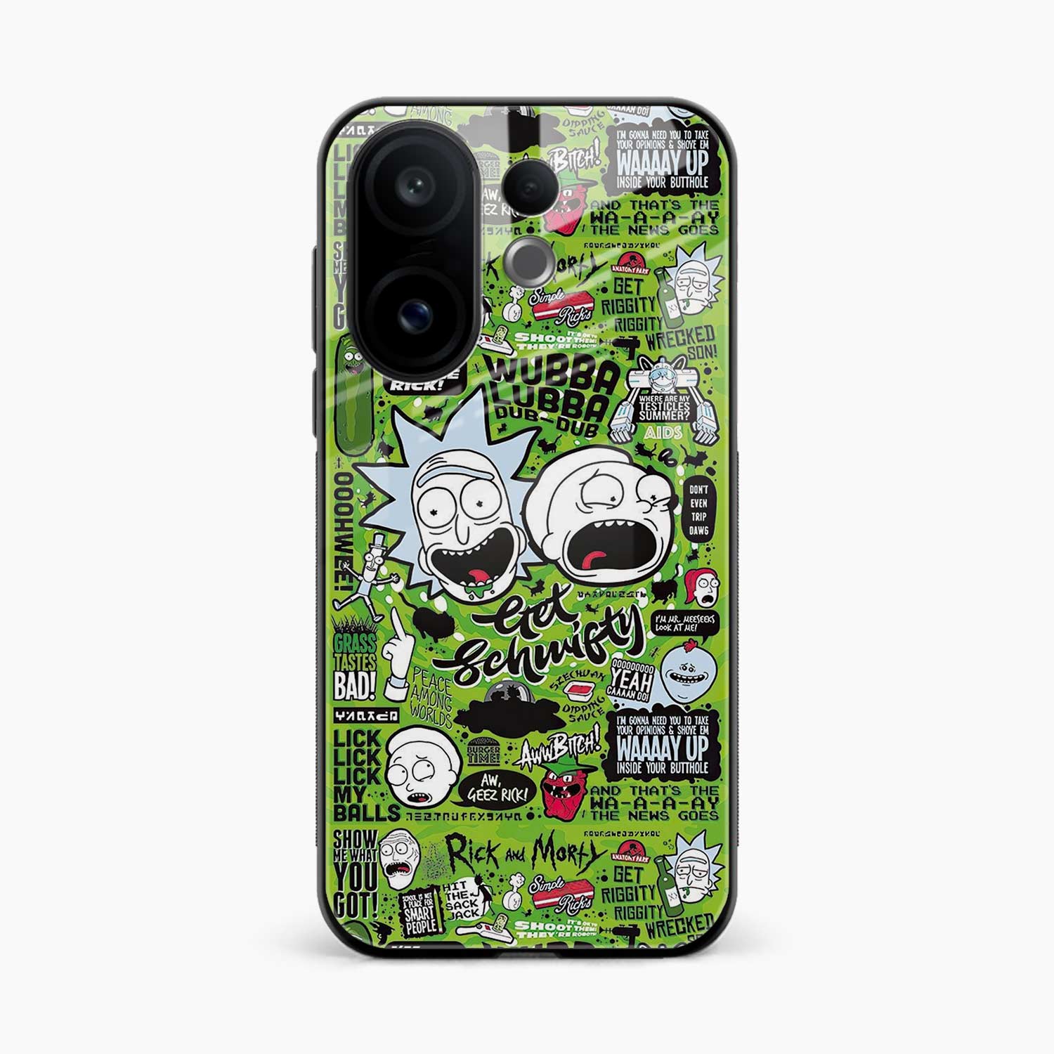 Rick And Morty Vivo V60 5G Back Cover