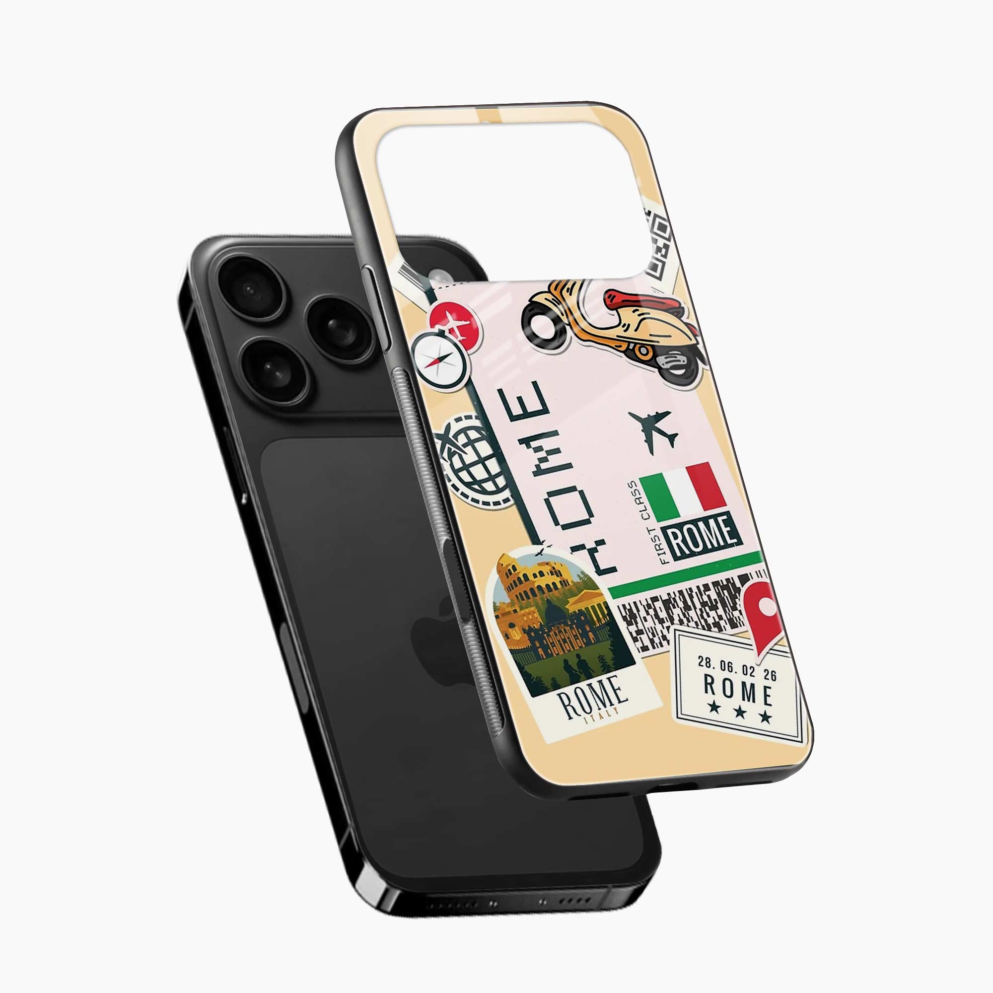 Rome iPhone 17 Pro Back Cover