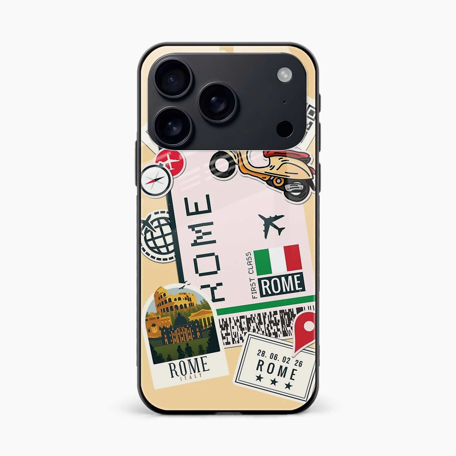Rome iPhone 17 Pro Back Cover