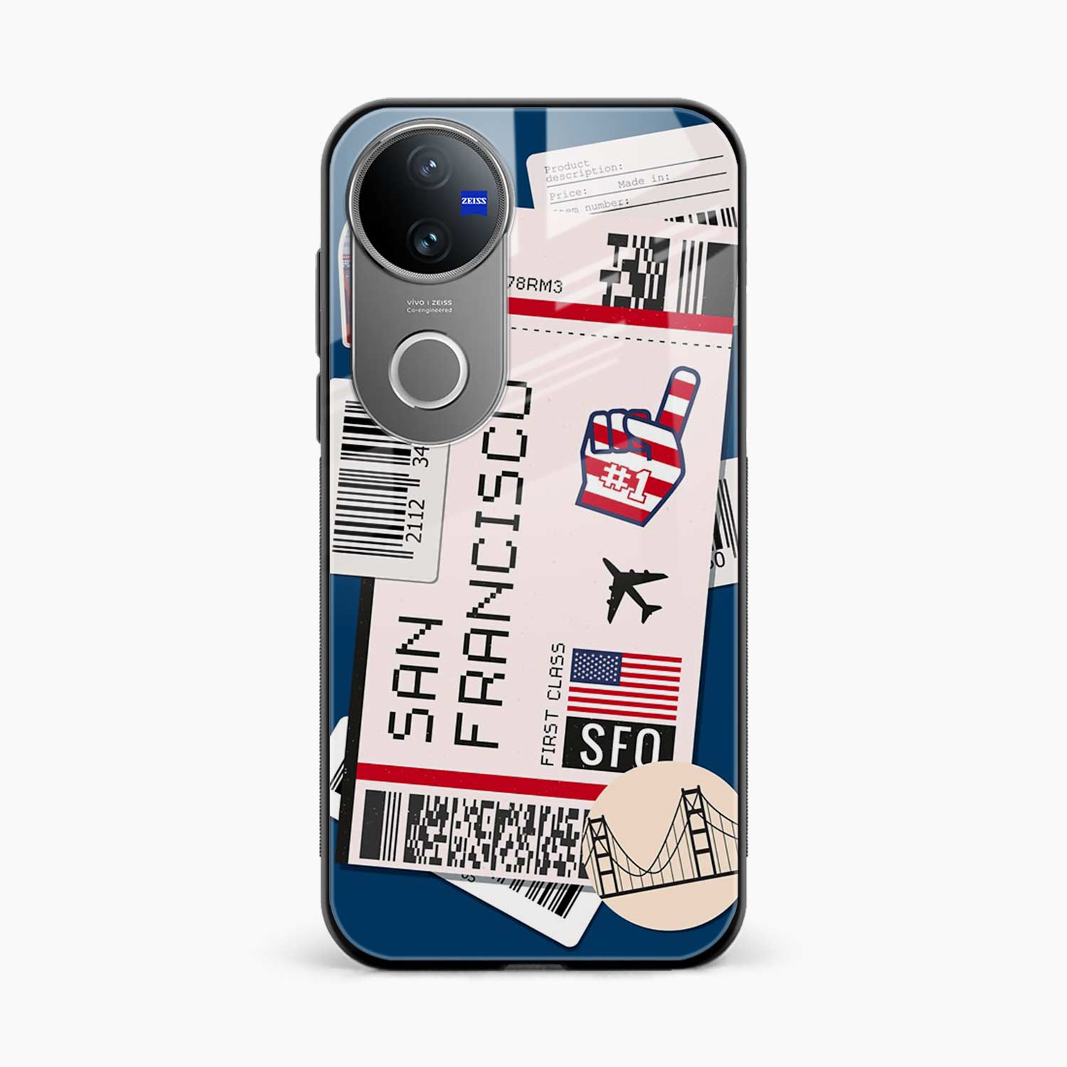 San Francisco Vivo T4r 5G Back Cover