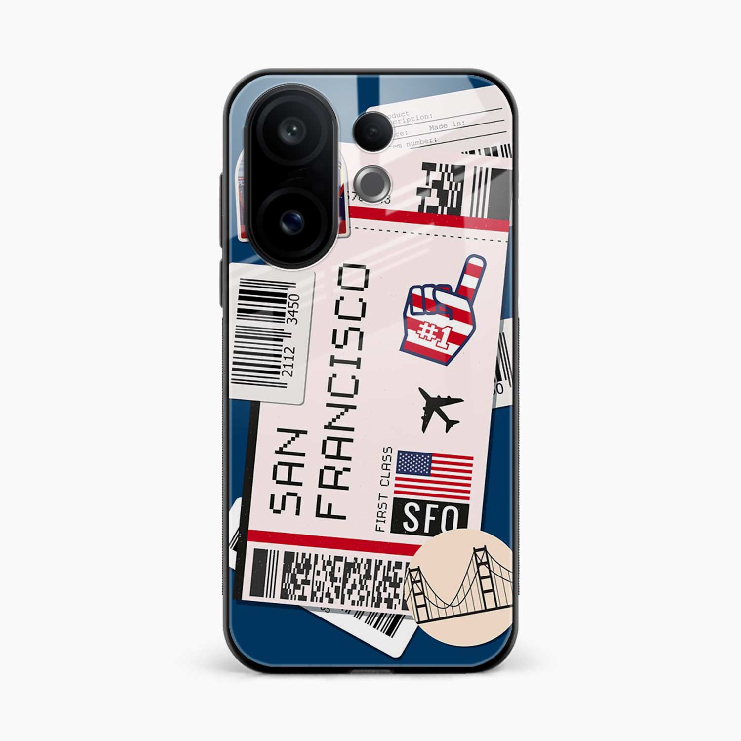 San Francisco Vivo V60 5G Back Cover