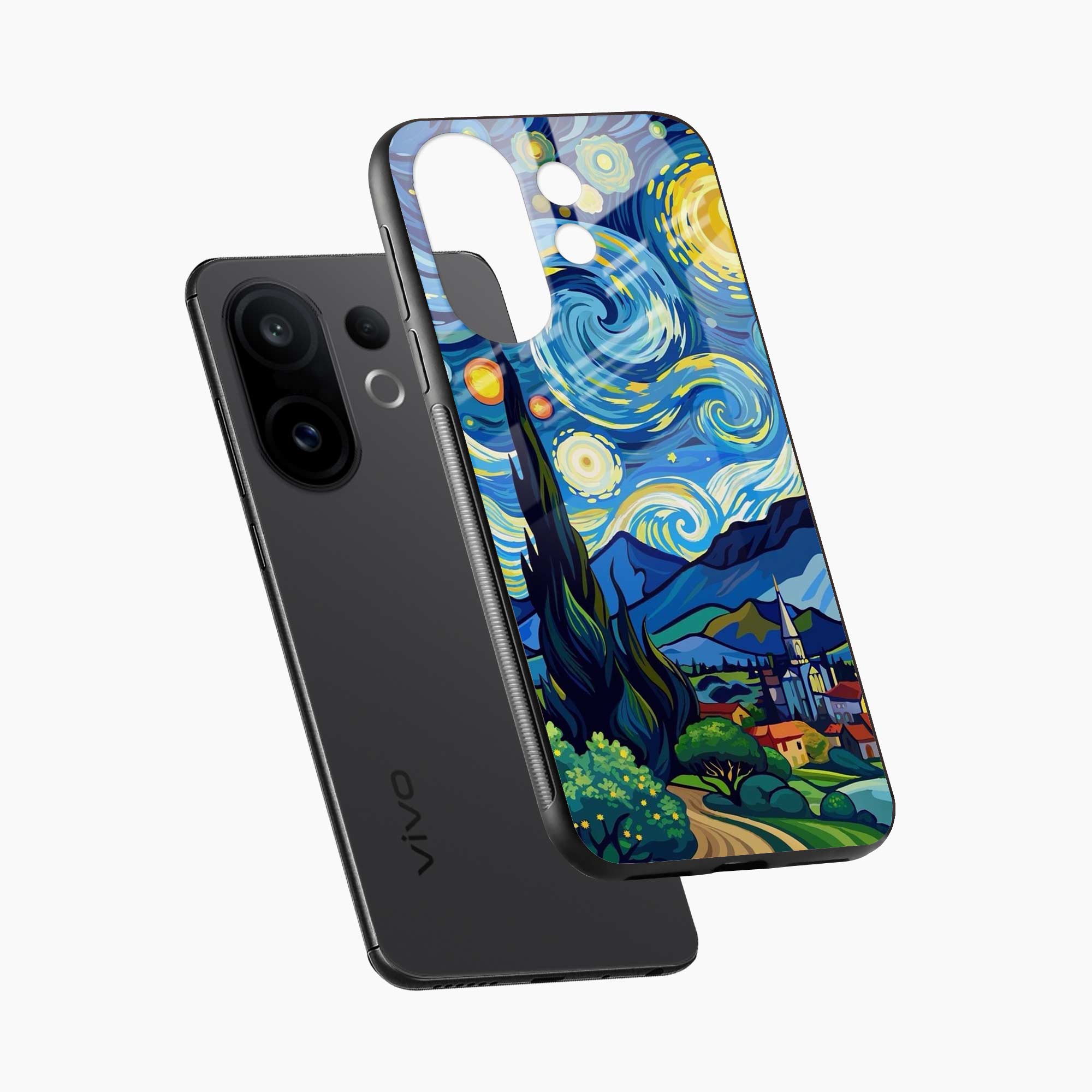 Starry Night Vivo V60 5G Back Cover