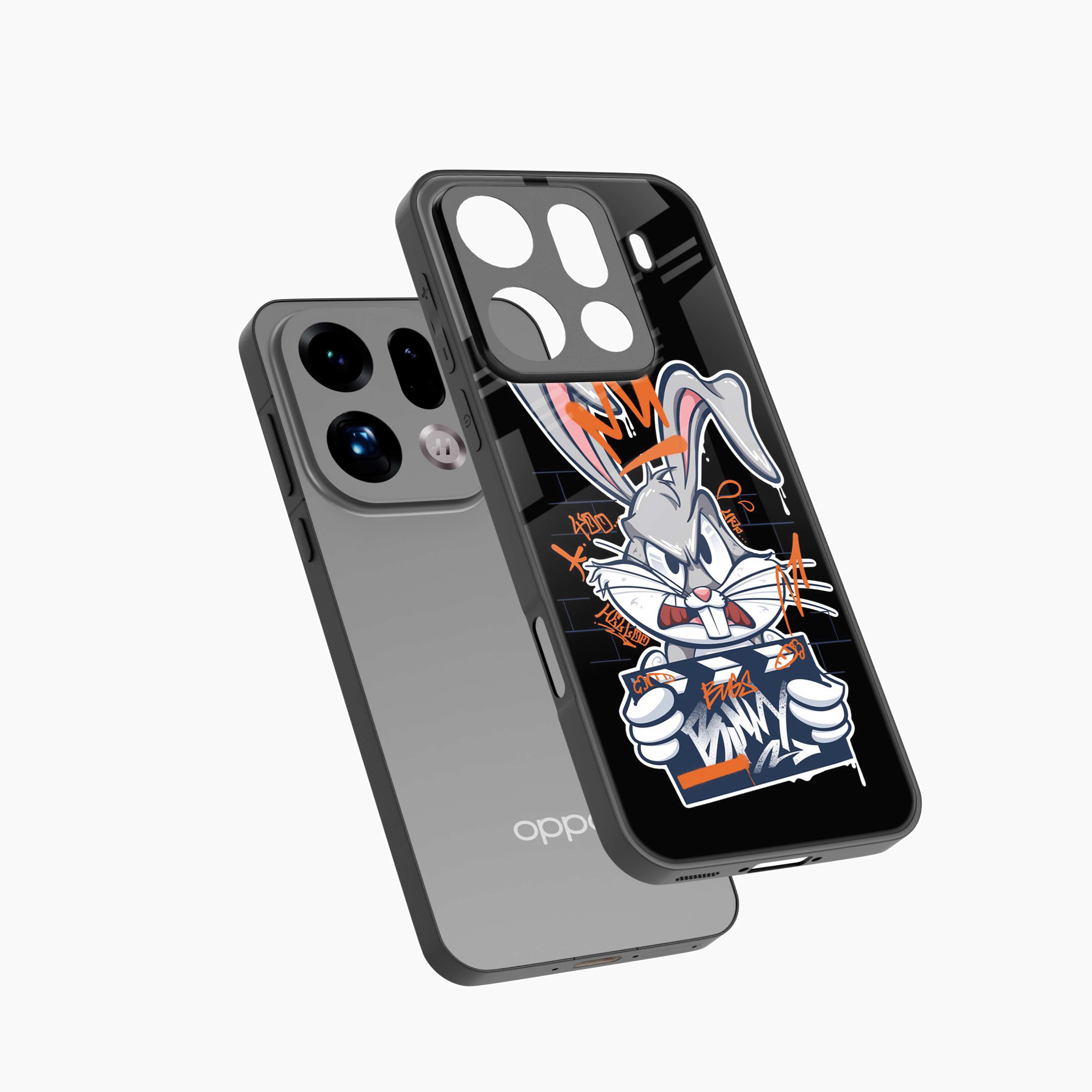 Angry Bunny Oppo Find X9 Pro 5G Back Cover