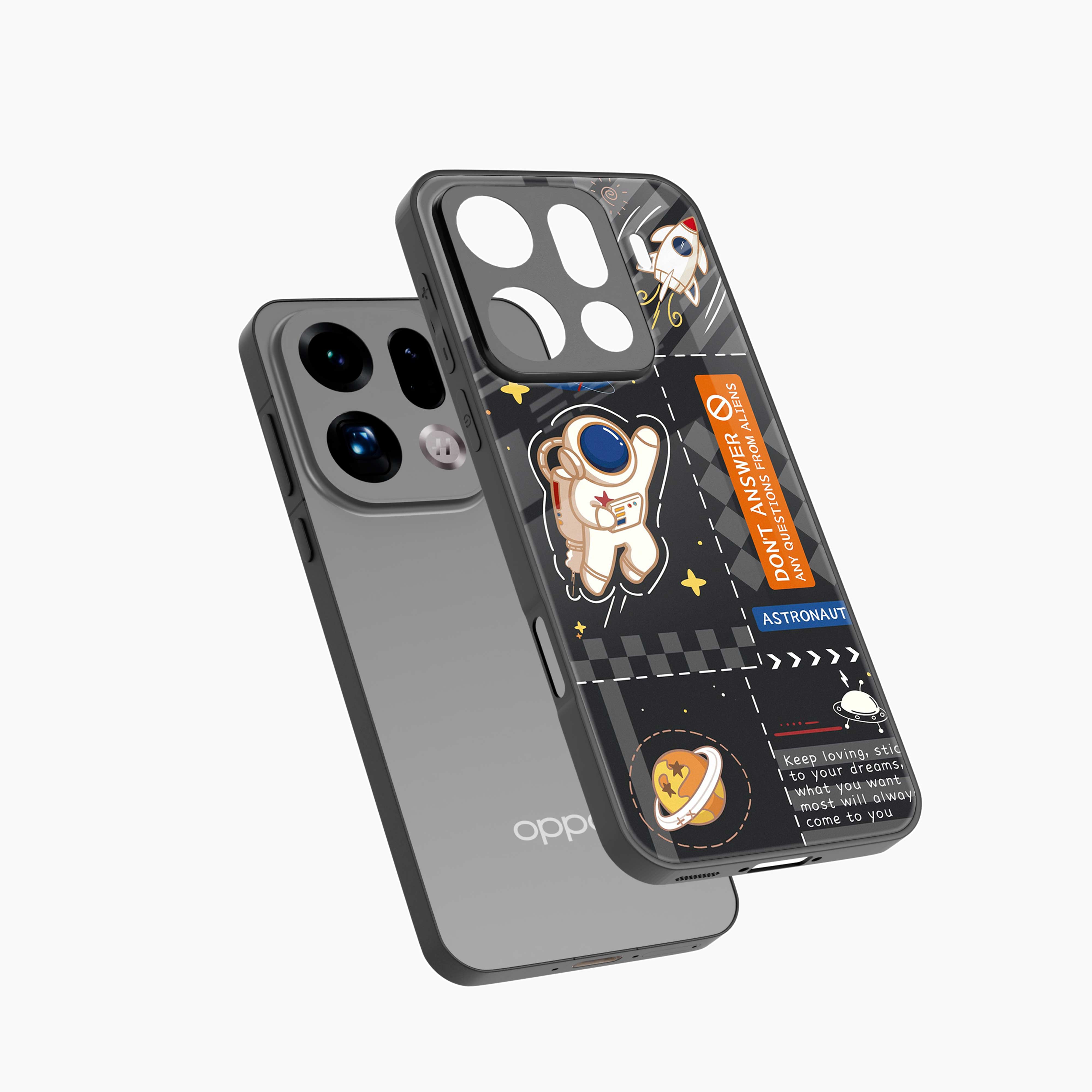 Astronaut Oppo Find X9 Pro 5G Back Cover