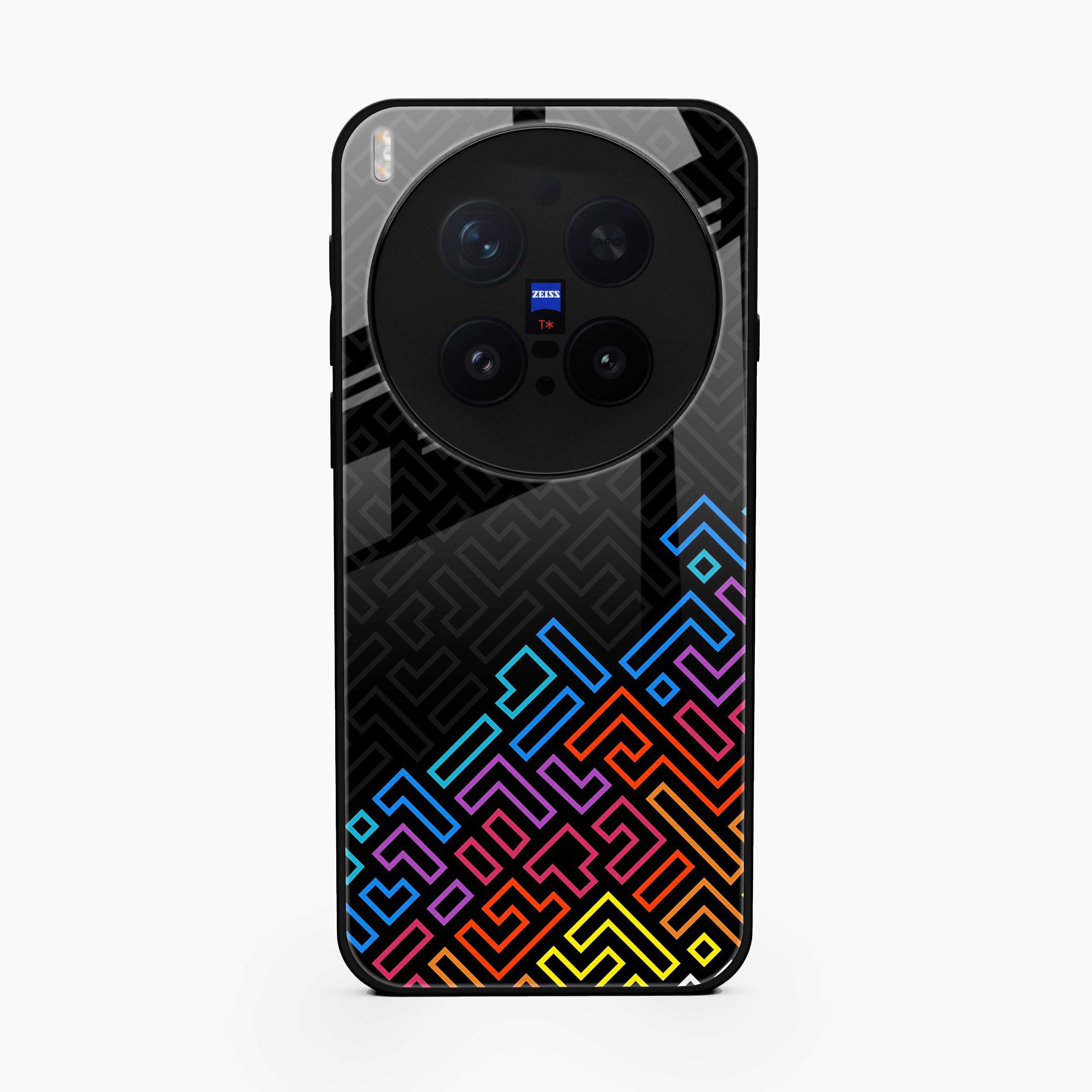 Black Maze Vivo X300 Pro 5G Back Cover