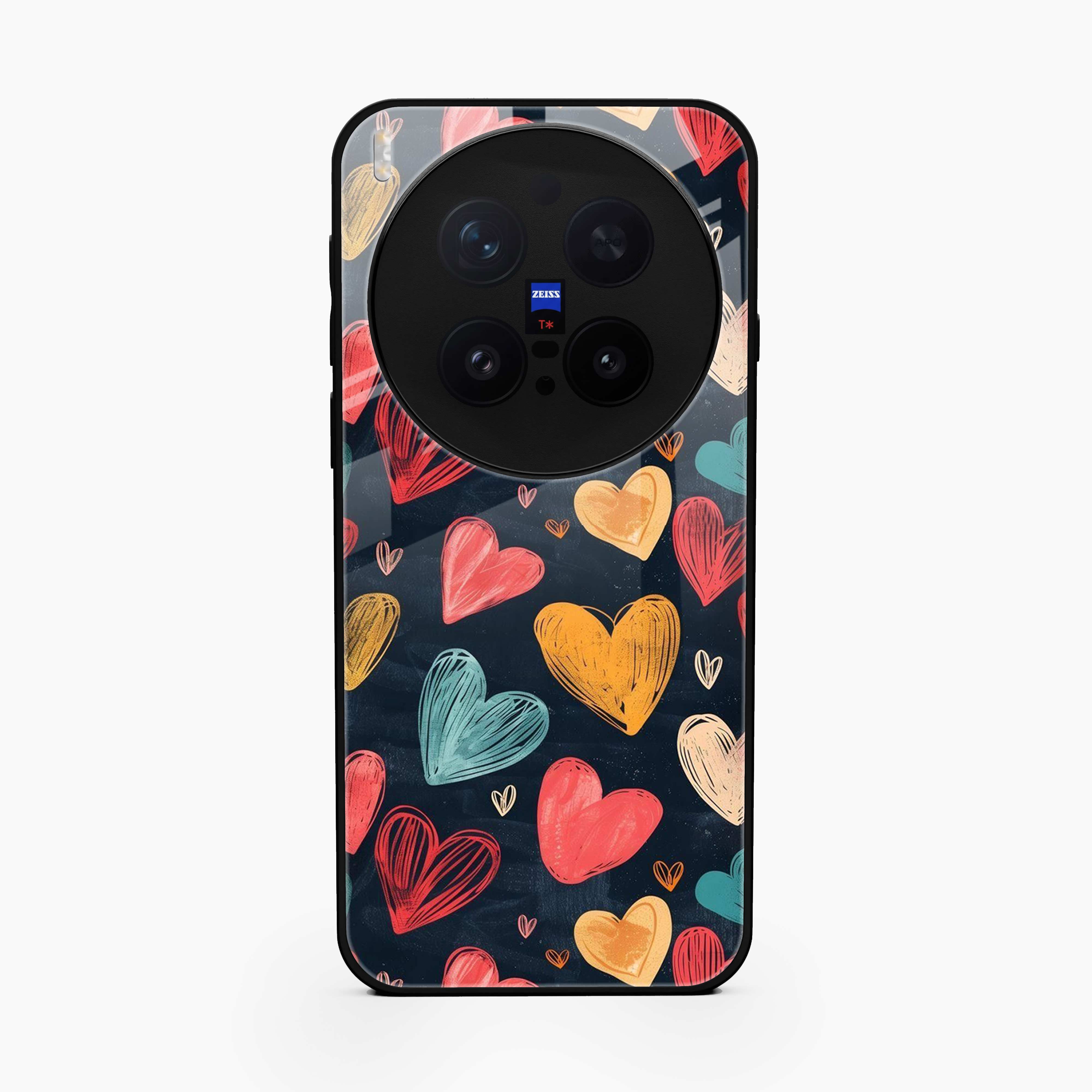 Colorful Hearts Vivo X300 Pro 5G Back Cover