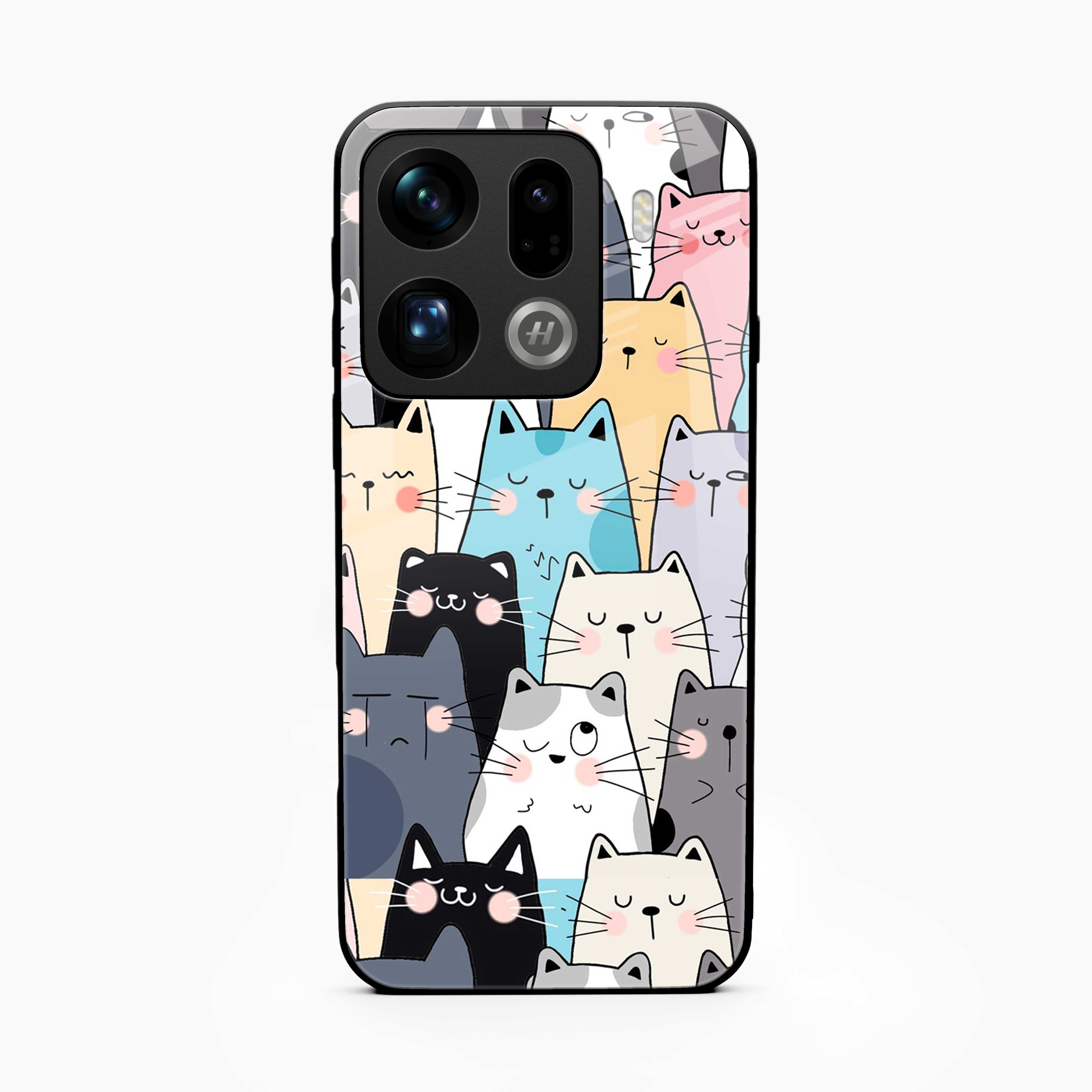 Cute Cat Oppo Find X9 Pro 5G Back Cover