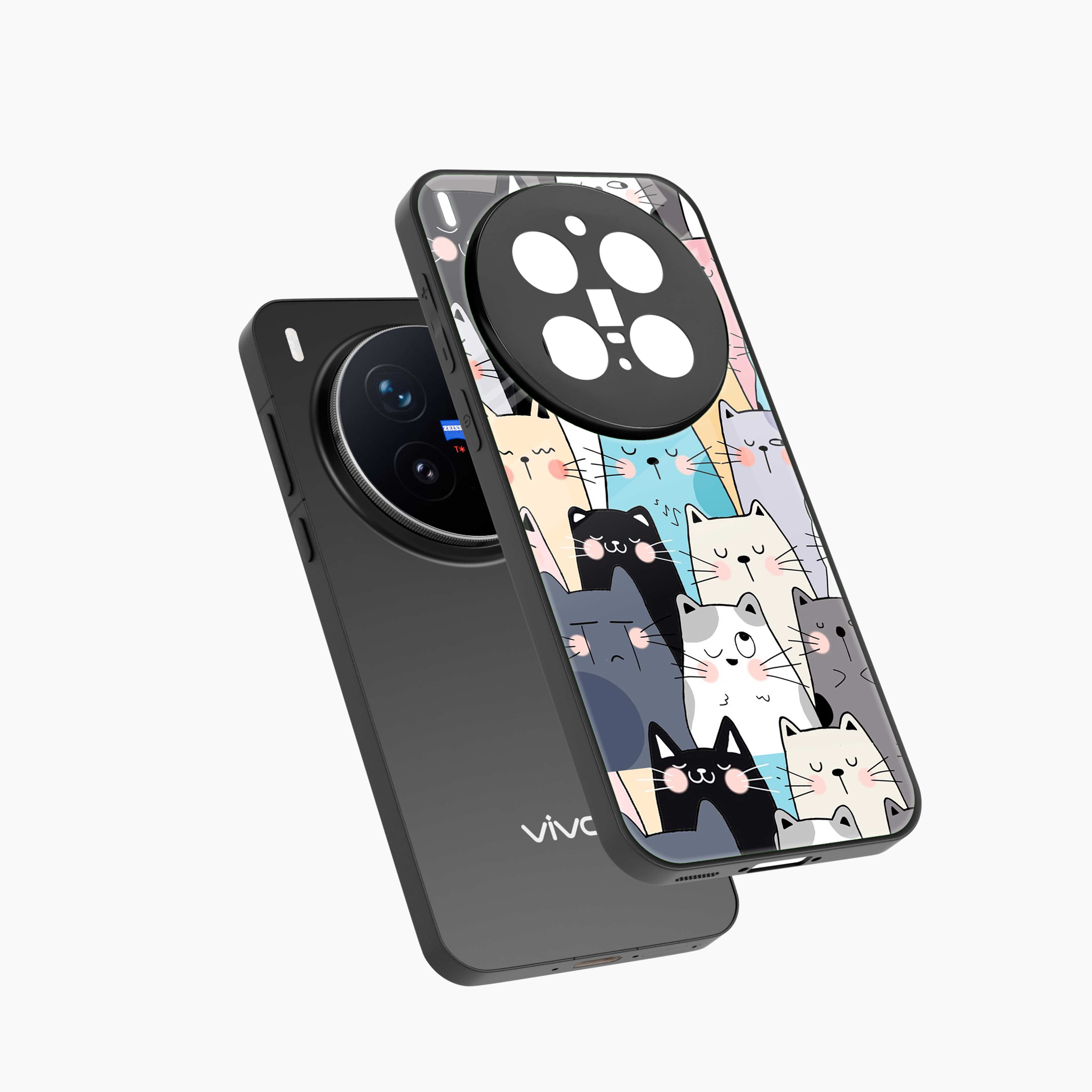 Cute Cat Vivo X300 Pro 5G Back Cover