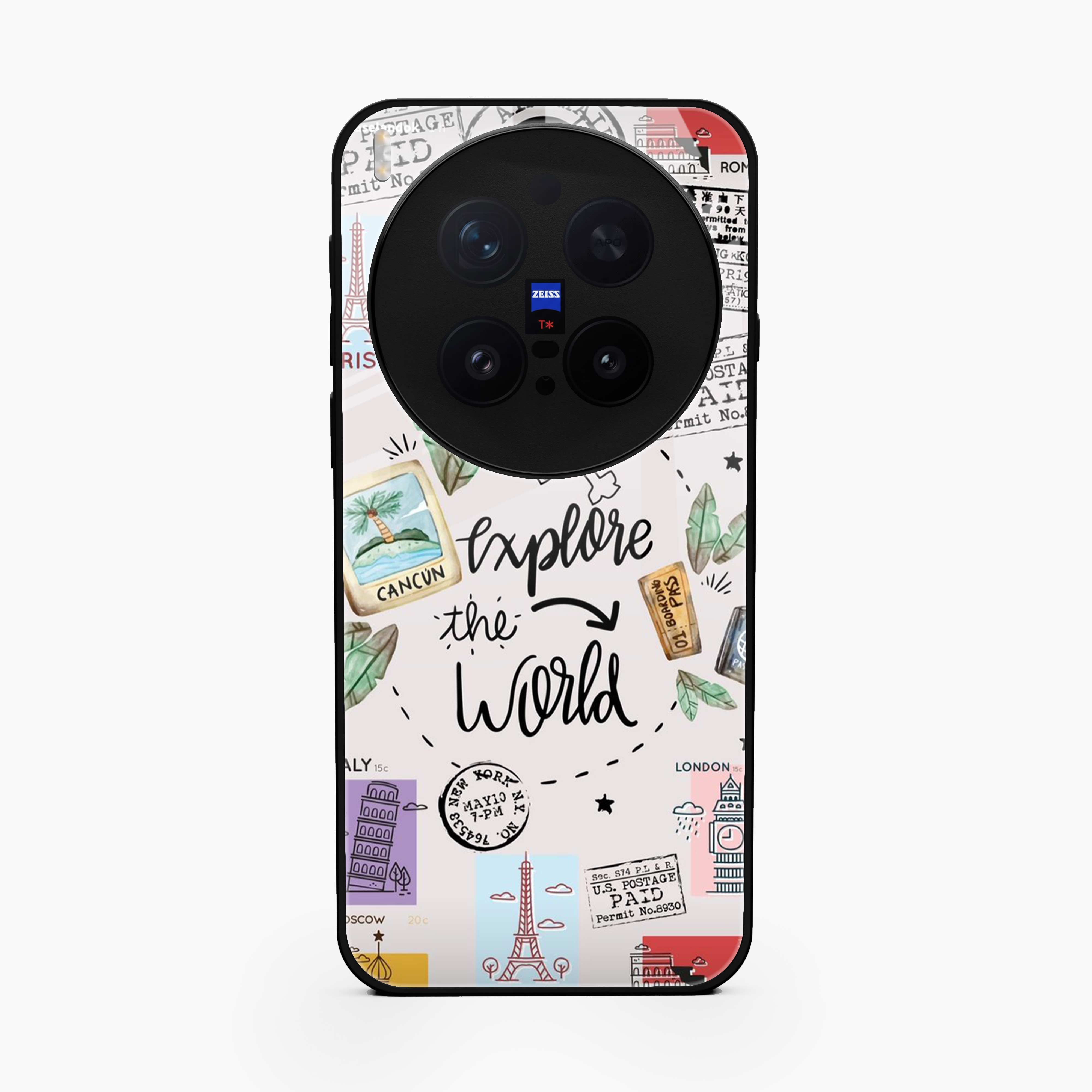 Explore The World Vivo X300 Pro 5G Back Cover