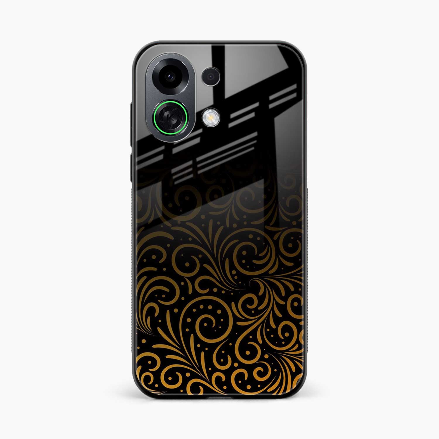 Golden Swirl Oppo K13 Turbo Pro 5G Back Cover