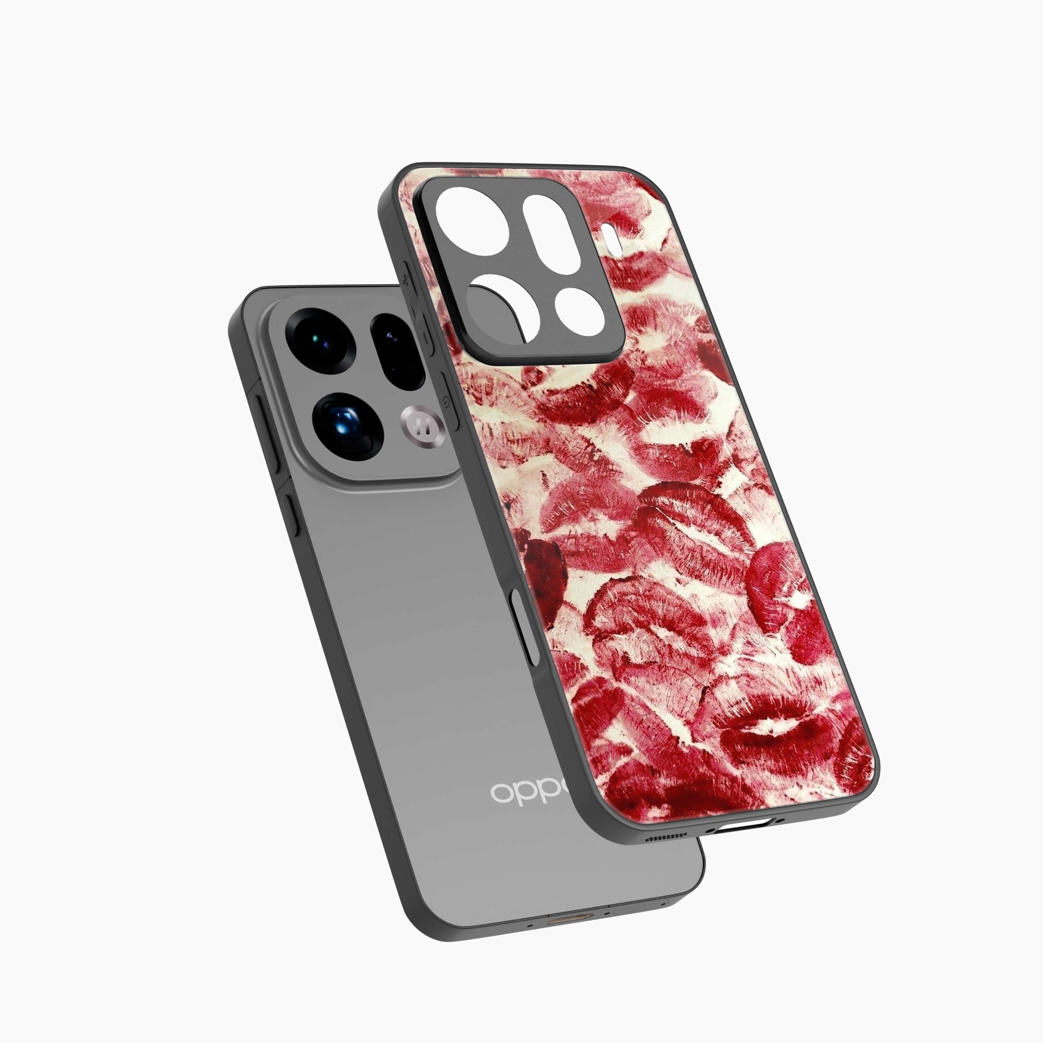 Lipstick Kiss Print Oppo Find X9 Pro 5G Back Cover