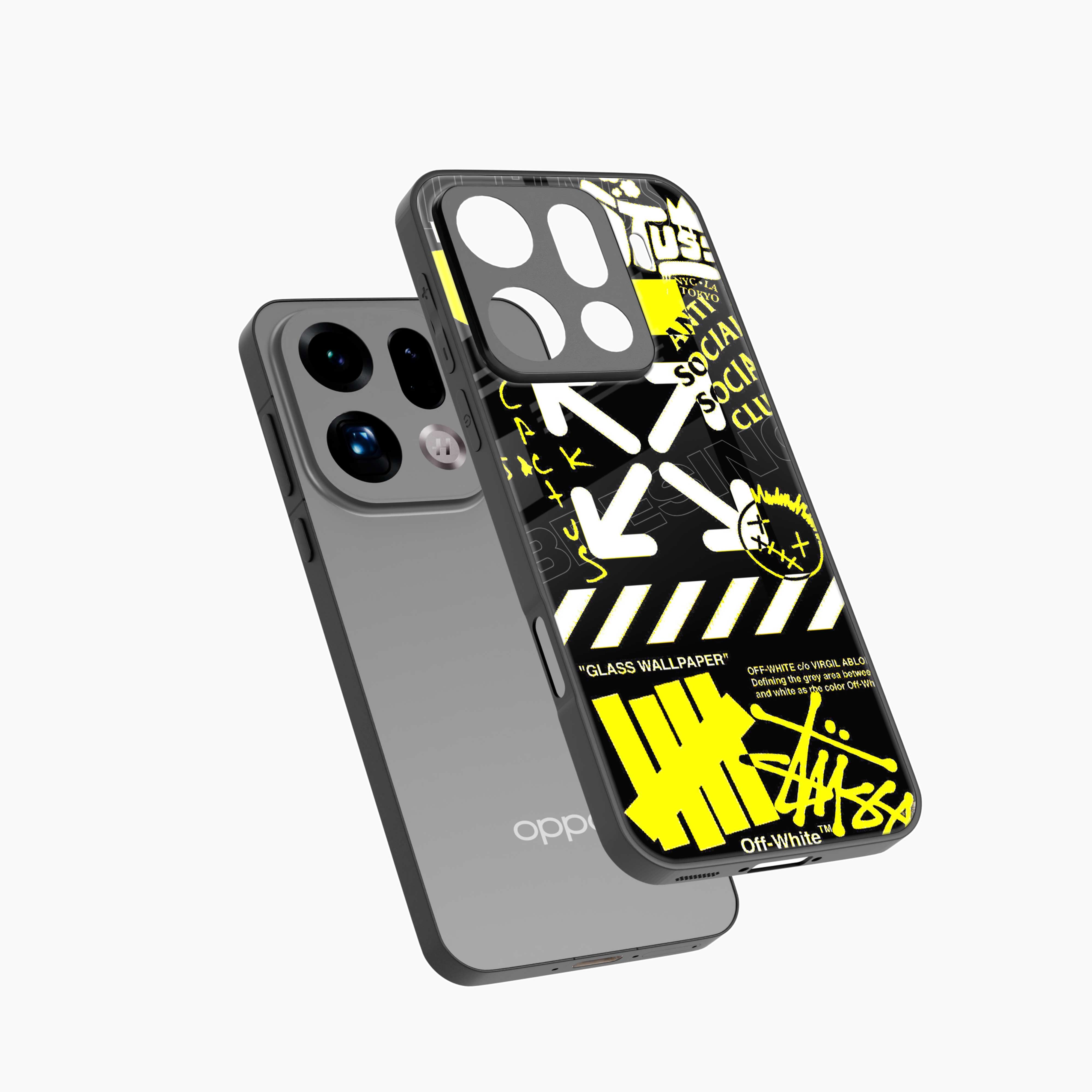 Neon Off White Oppo Find X9 Pro 5G Back Cover