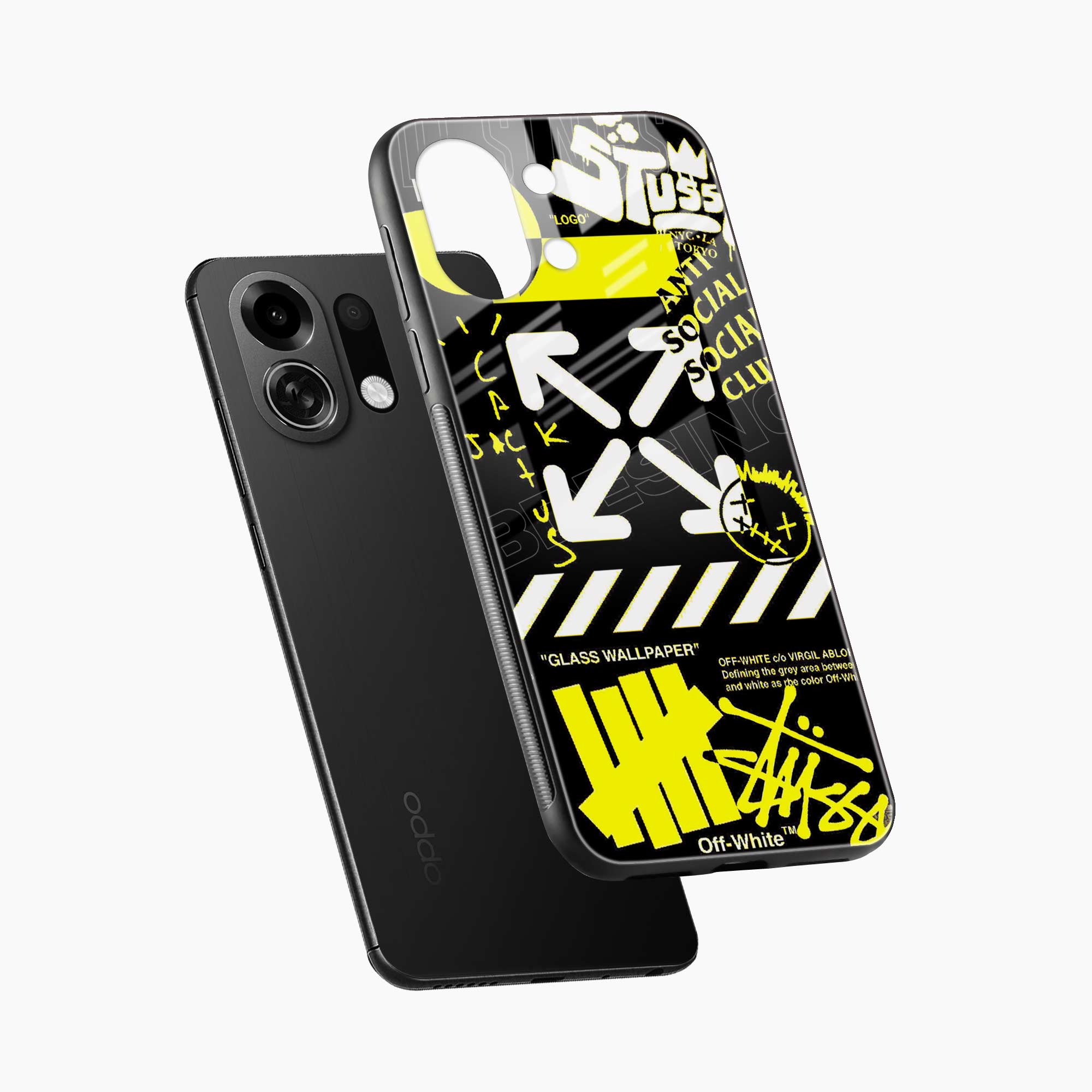 Neon Off White Oppo K13 Turbo Pro 5G Back Cover