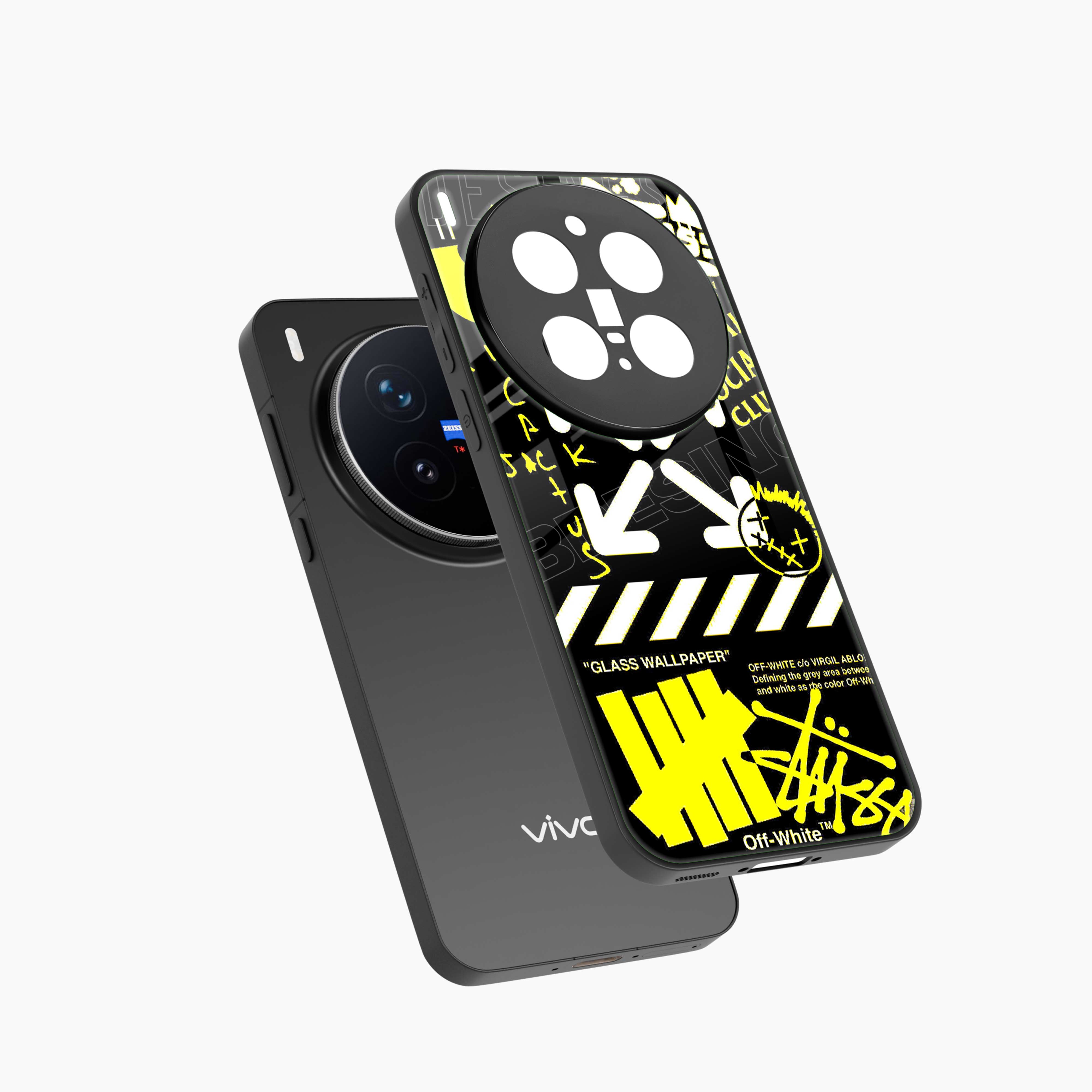 Neon Off White Vivo X300 Pro 5G Back Cover