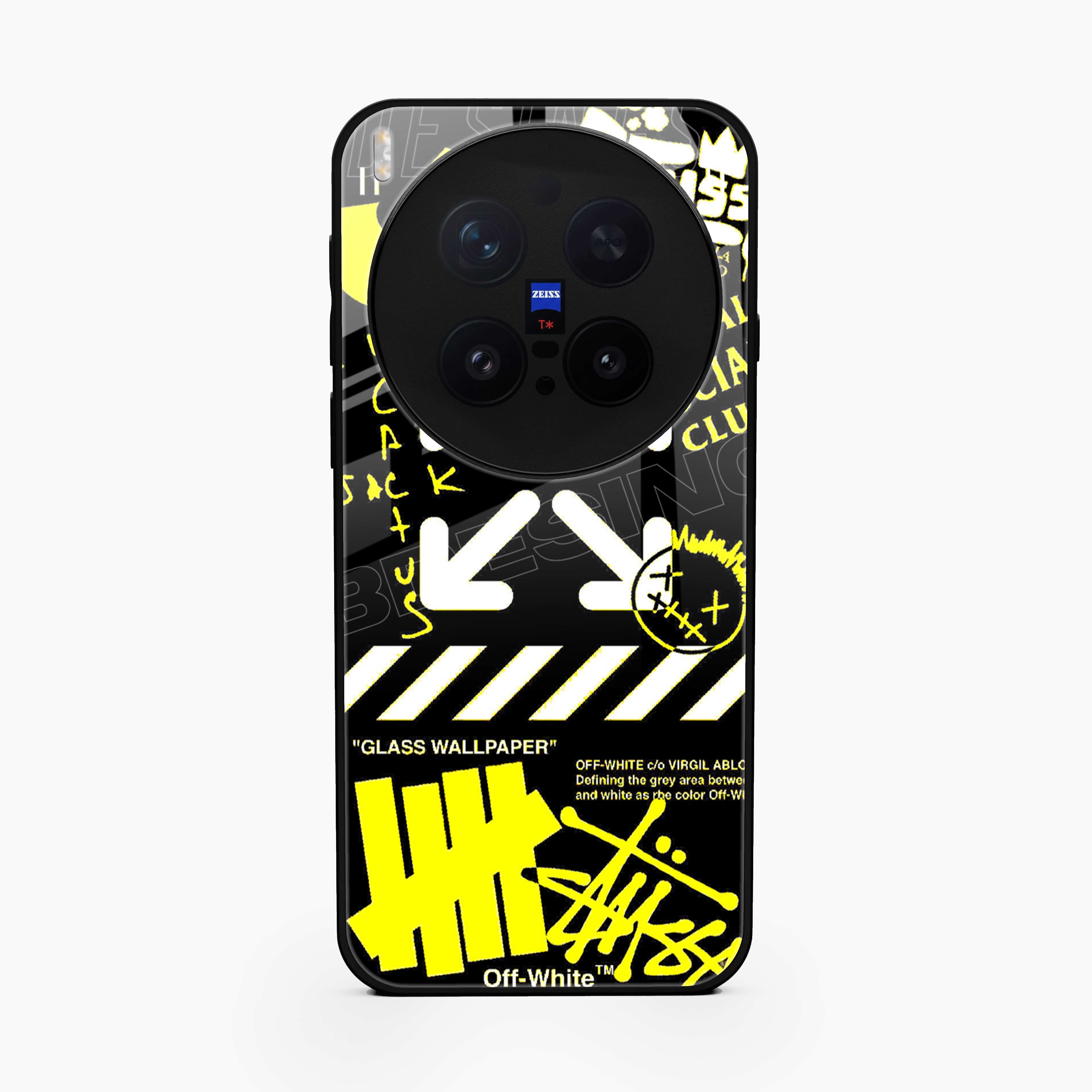 Neon Off White Vivo X300 Pro 5G Back Cover