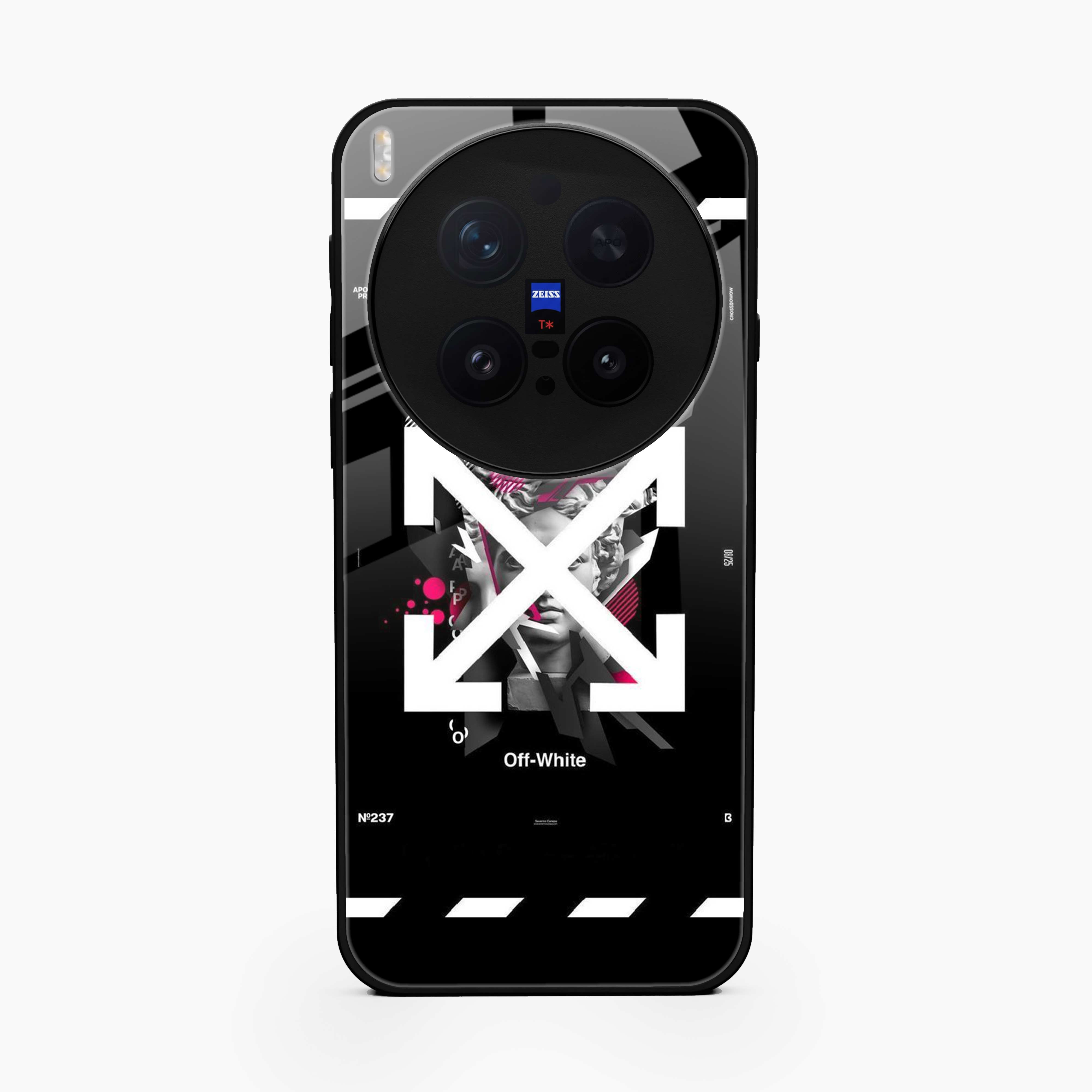 Off White Logo Vivo X300 Pro 5G Back Cover
