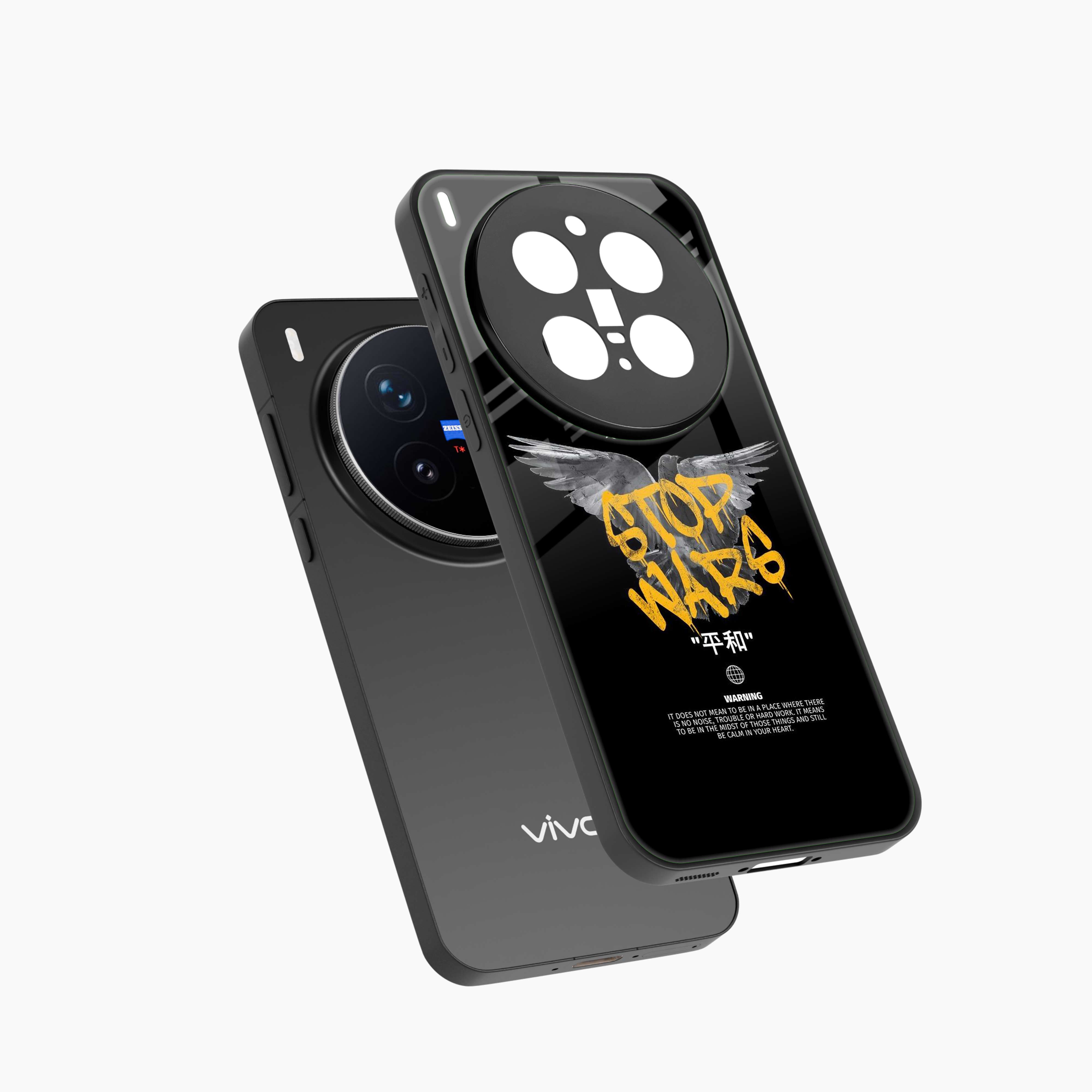 Peace Stop Wars Vivo X300 Pro 5G Back Cover