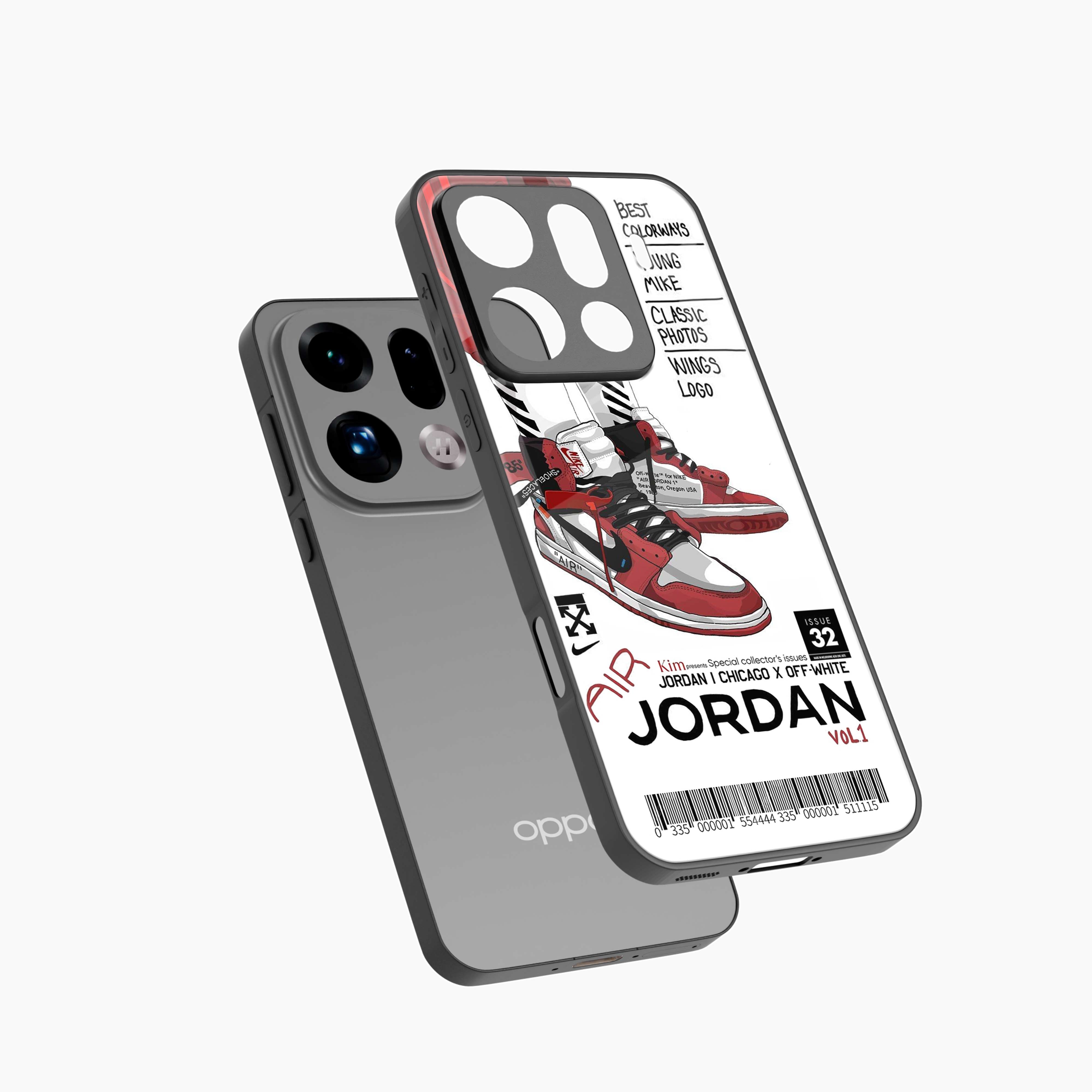 Red Sneakers Oppo Find X9 Pro 5G Back Cover