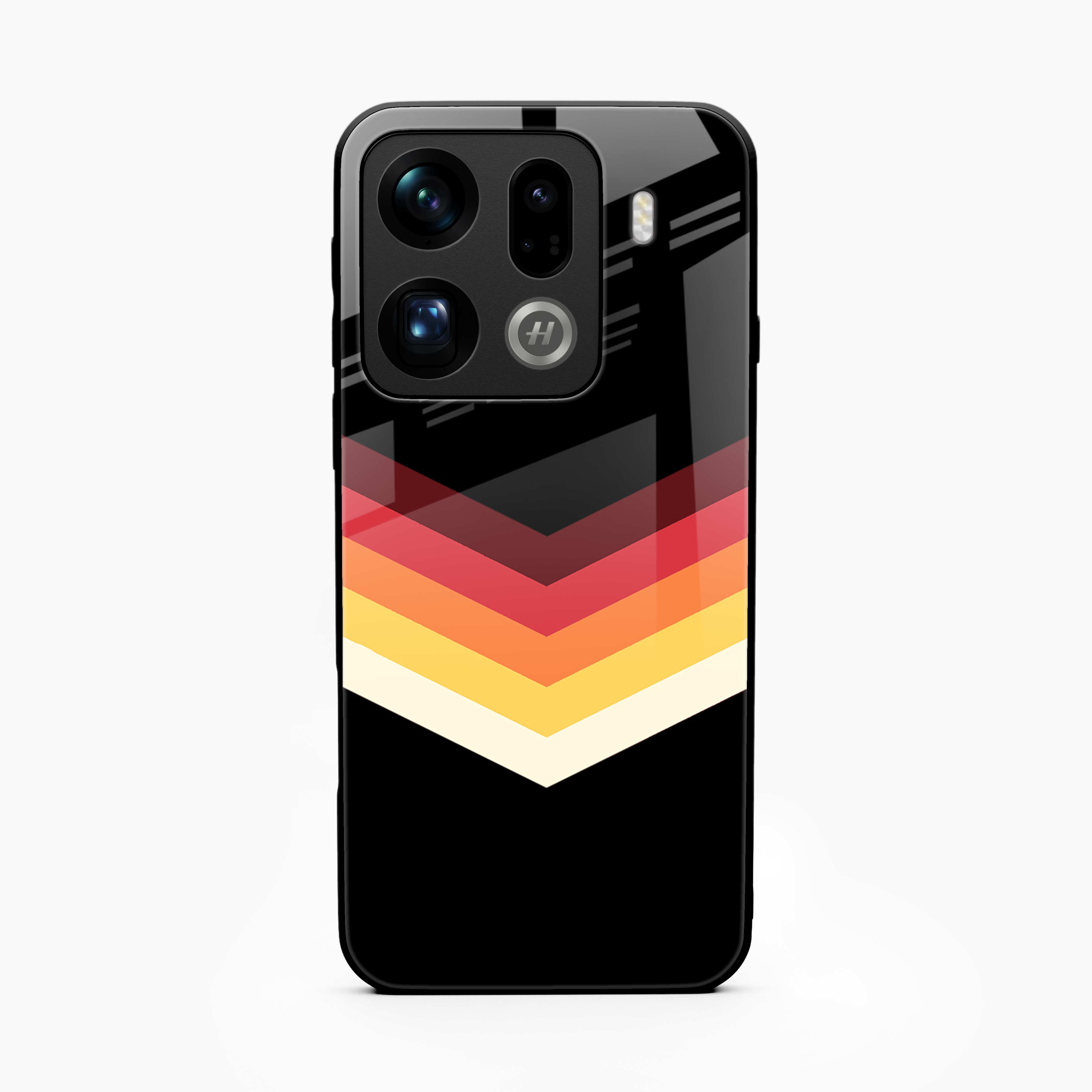 Rewind Strips Pattern Oppo Find X9 Pro 5G Back Cover