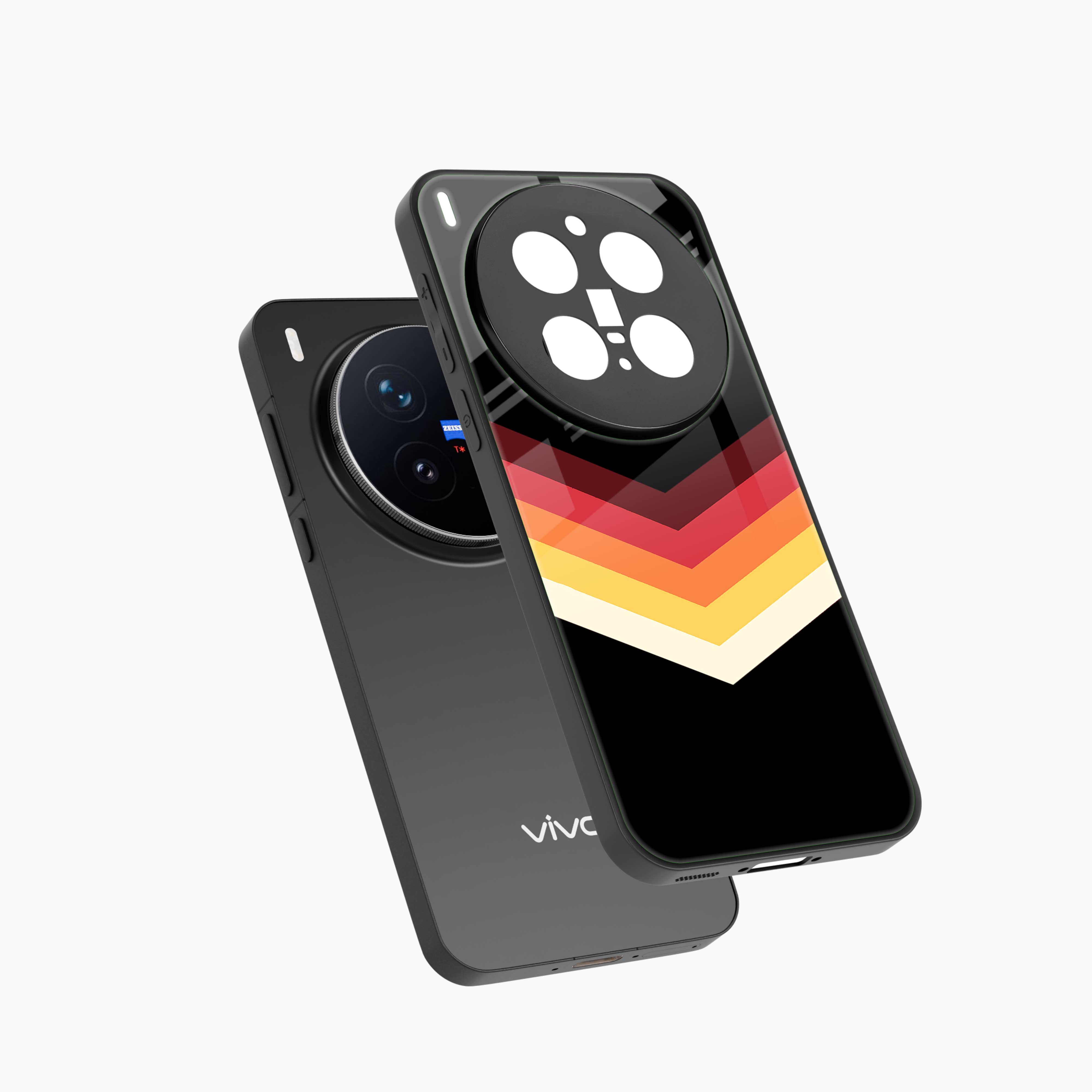 Rewind Strips Pattern Vivo X300 Pro 5G Back Cover