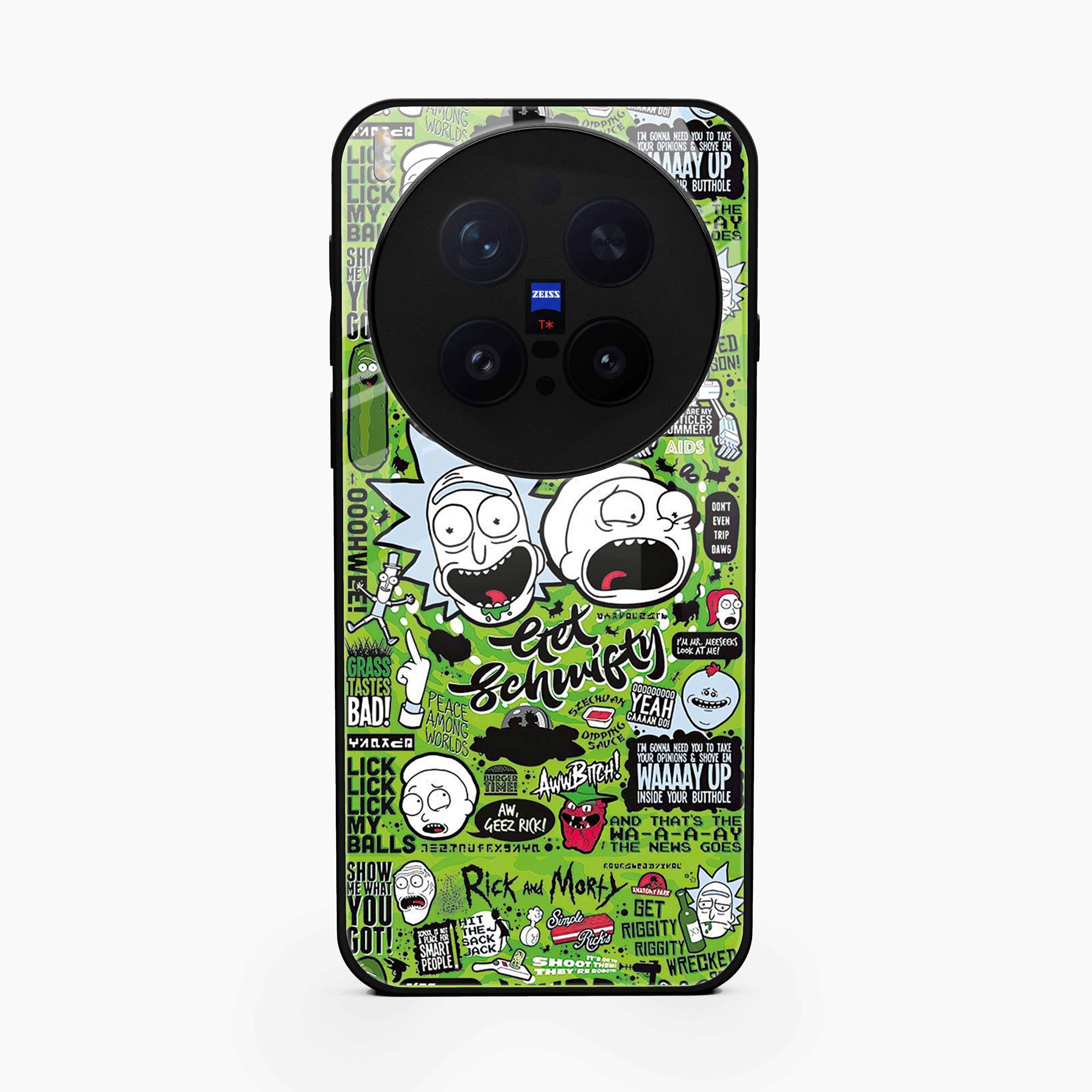 Rick And Morty Vivo X300 Pro 5G Back Cover