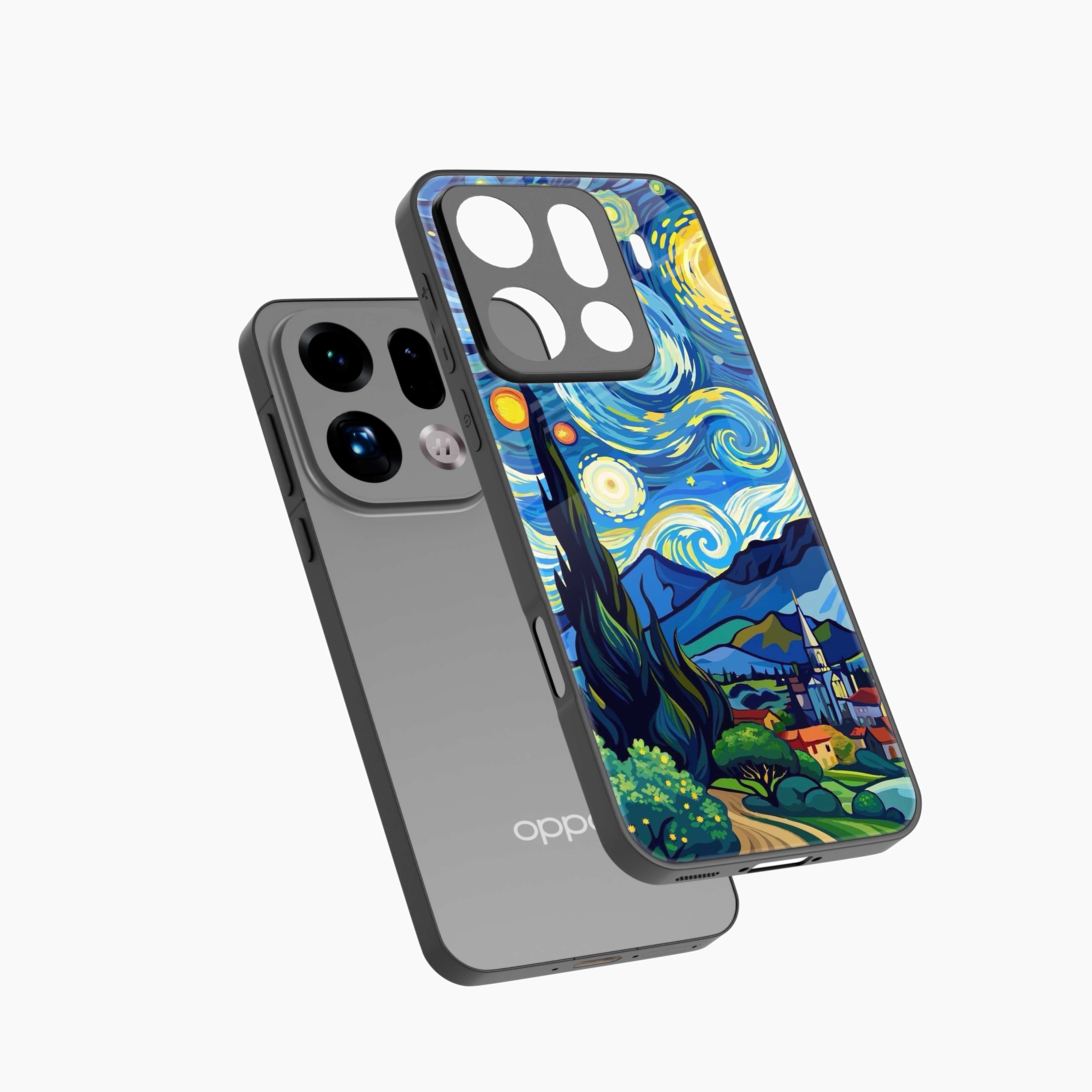 Starry Night Oppo Find X9 Pro 5G Back Cover