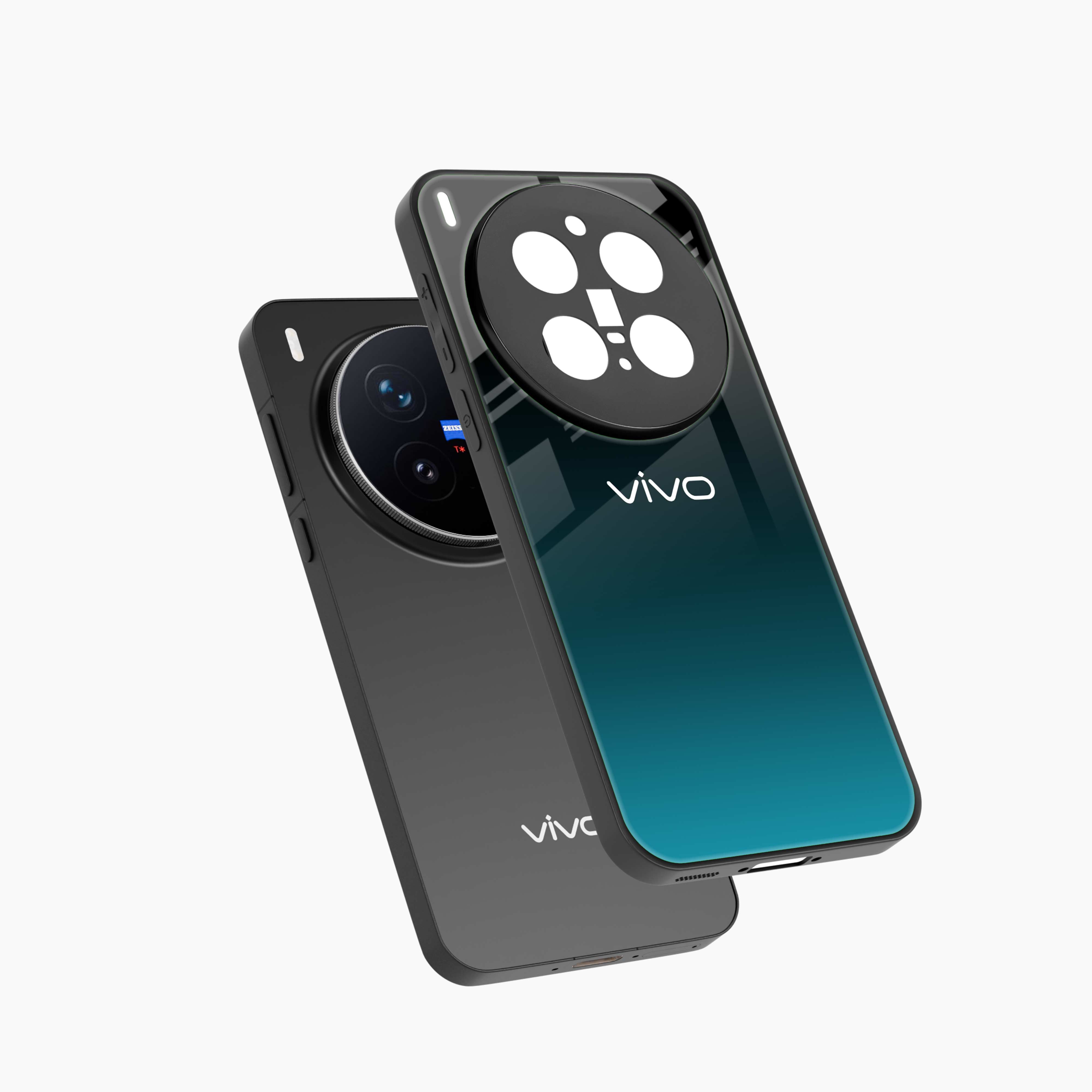 Ultramarine Glass Vivo X300 Pro 5G Back Cover