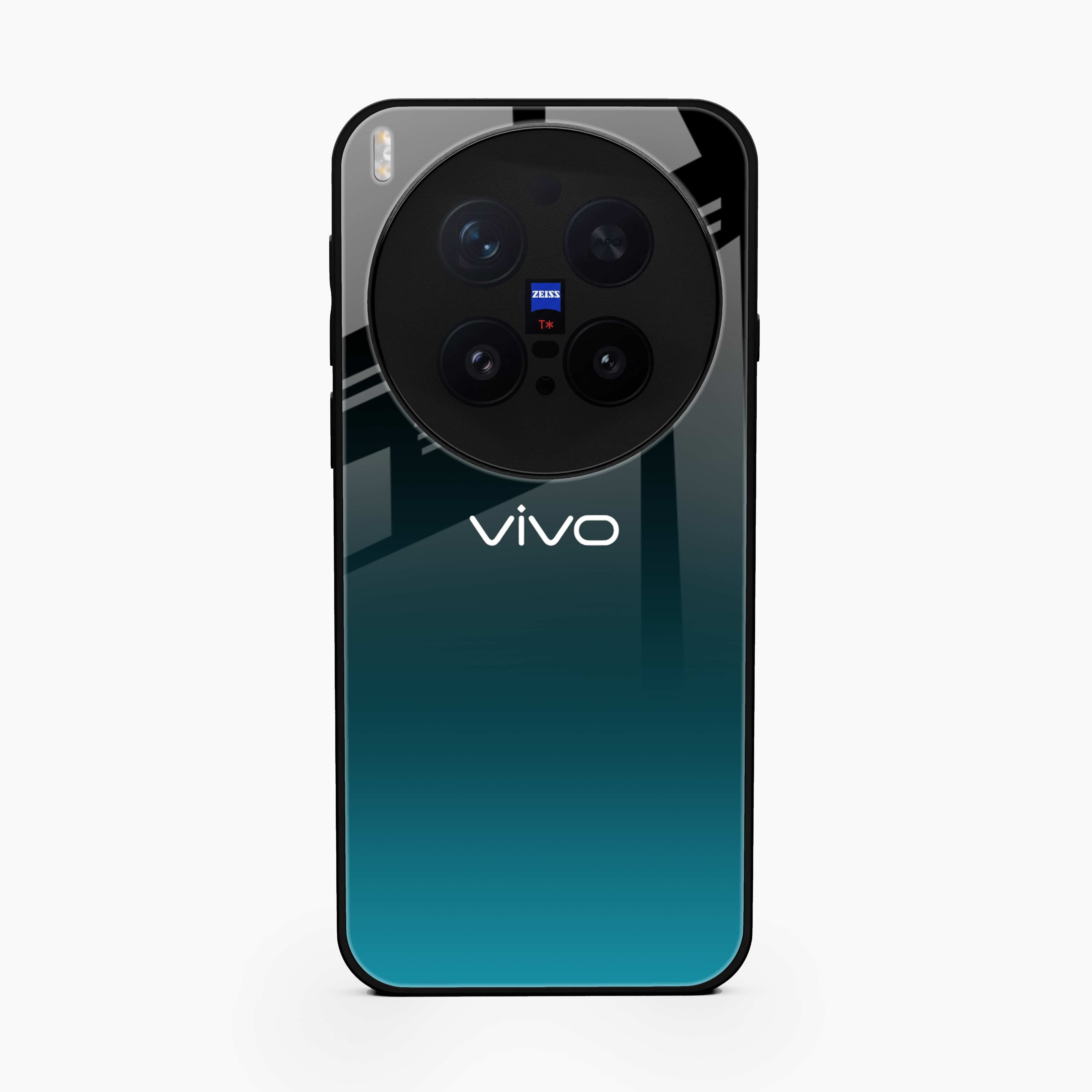 Ultramarine Glass Vivo X300 Pro 5G Back Cover