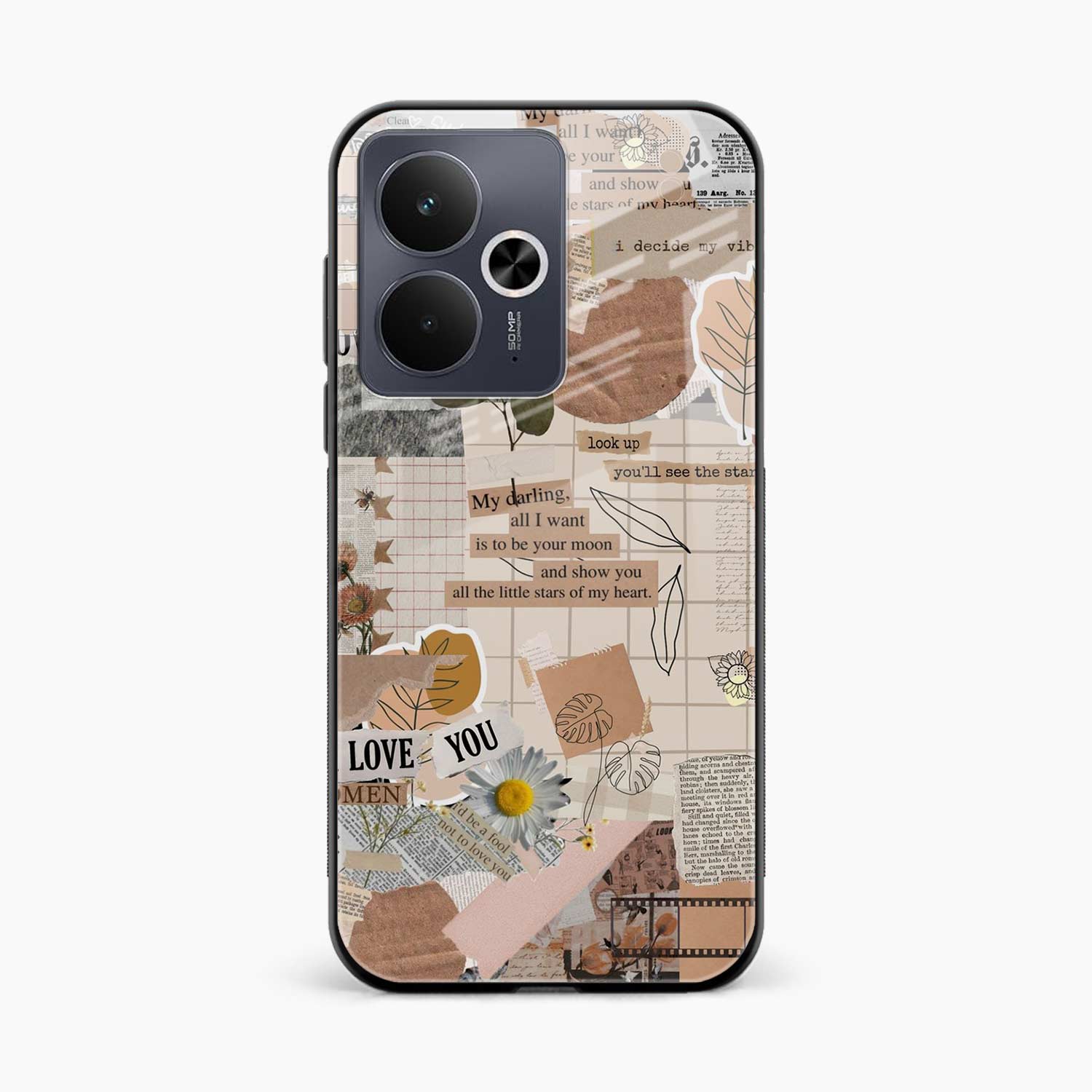 Aesthetic Design Realme 14t 5G Back Cover