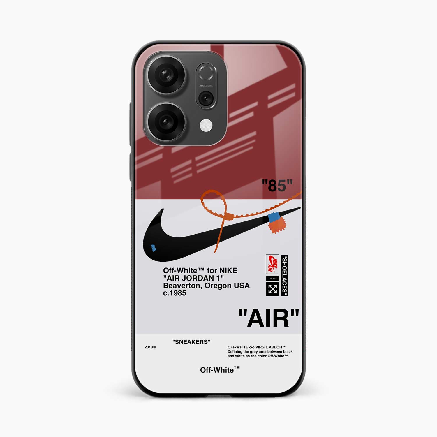 Air Off White Oppo Reno 14 5G Back Cover