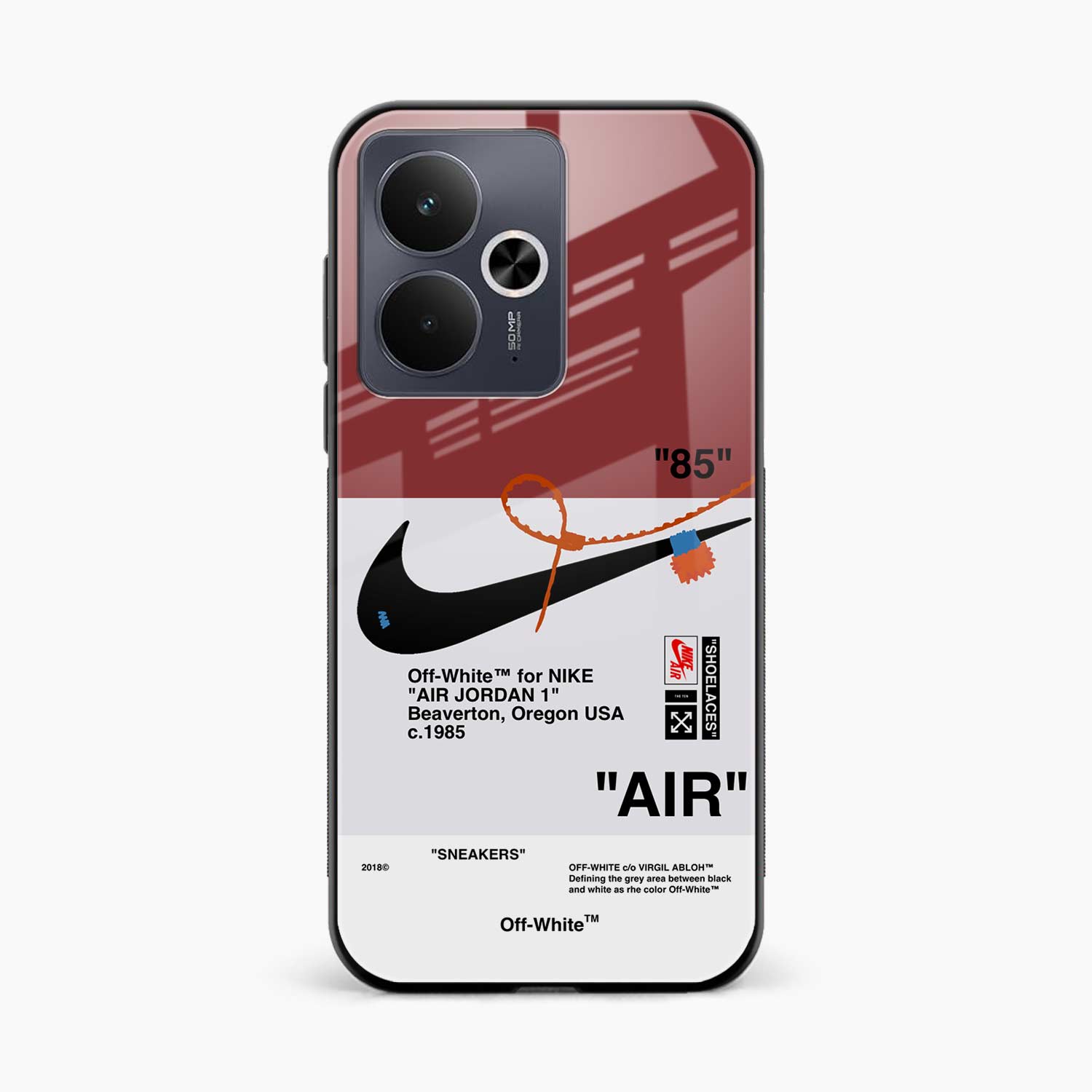 Air Off White Realme 14t 5G Back Cover