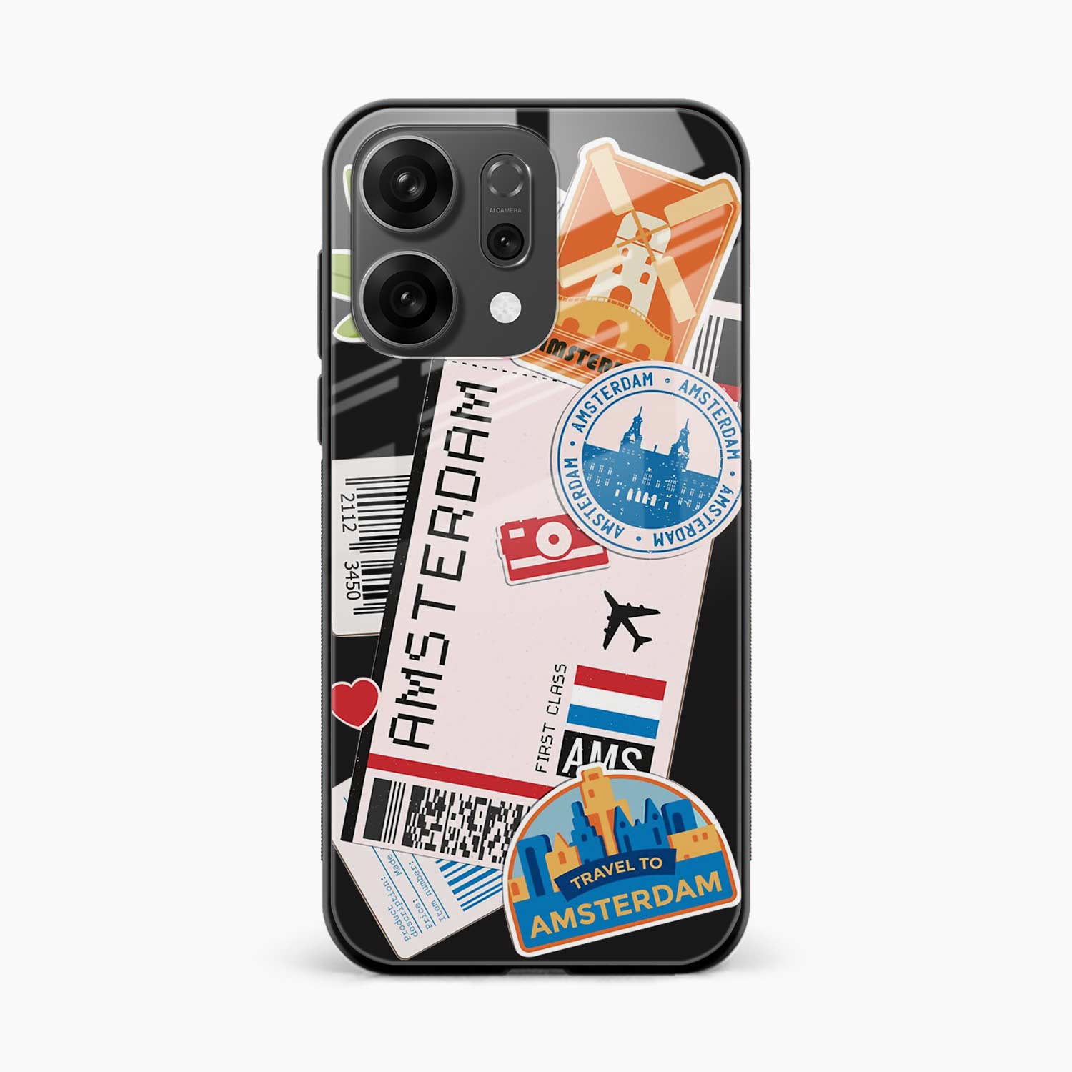 Amsterdam Oppo Reno 14 5G Back Cover