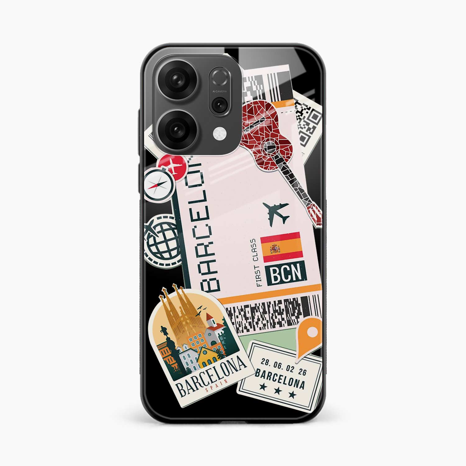 Barcelona Oppo Reno 14 5G Back Cover