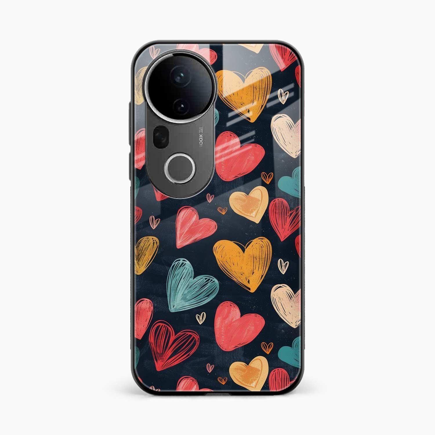 Colorful Hearts Vivo T4 Ultra 5G Back Cover