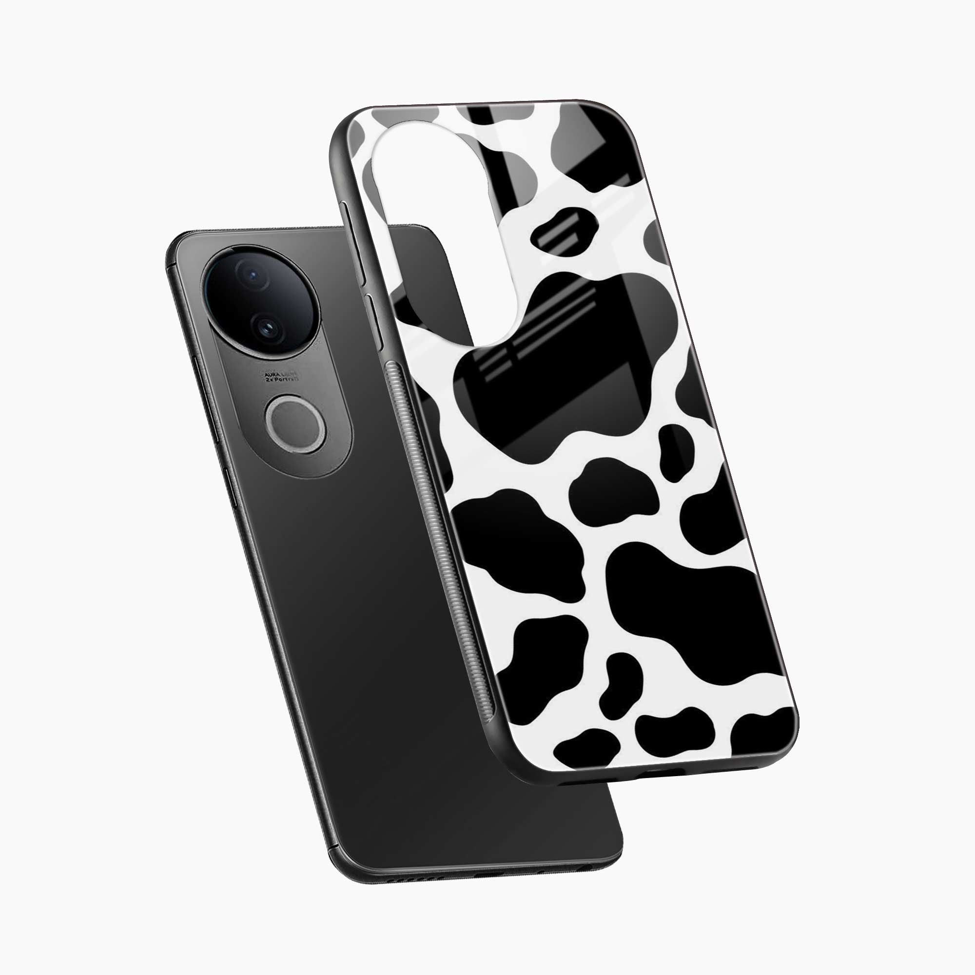 Cow Print Iqoo Z10r 5G Back Cover