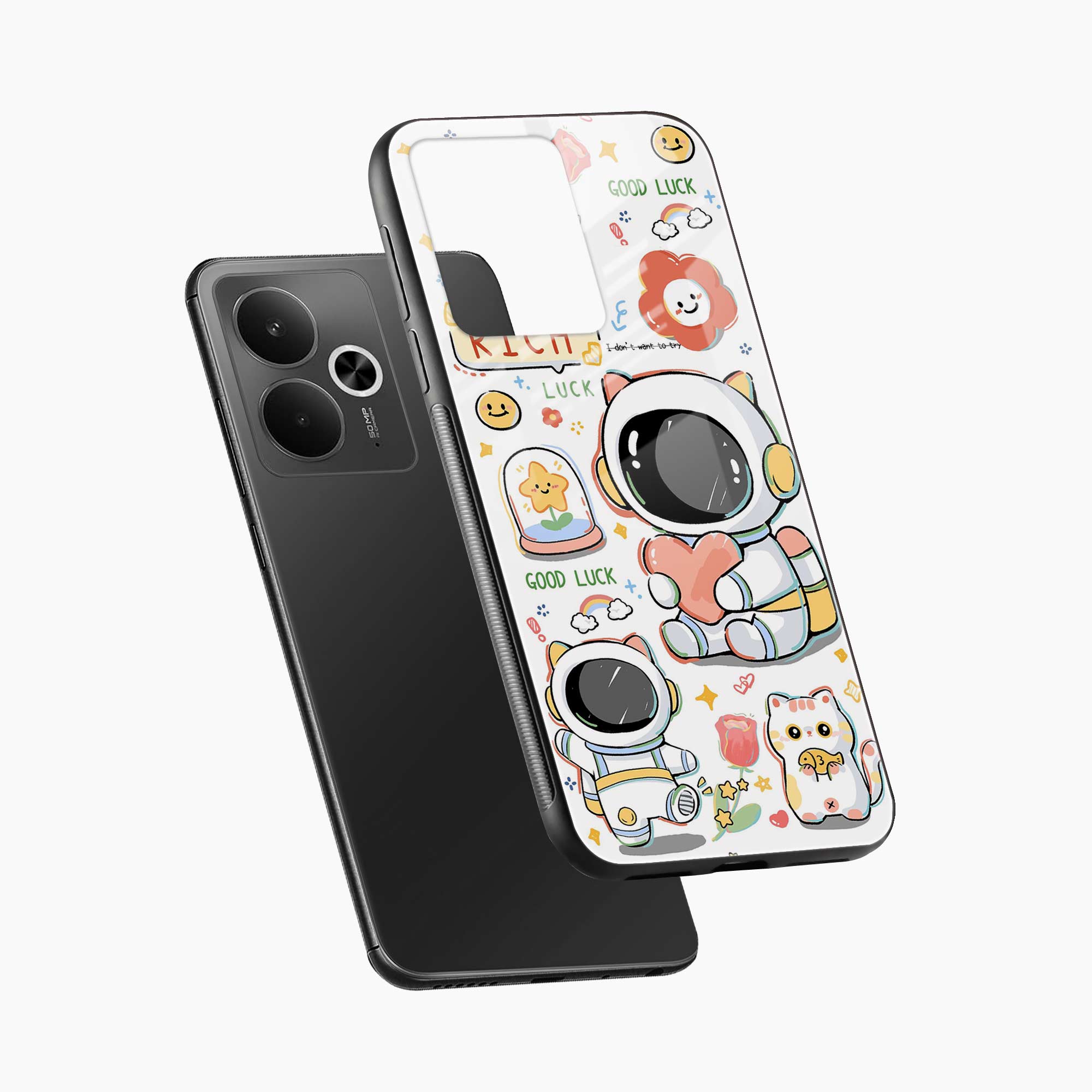 Cute Astronaut Realme 14t 5G Back Cover