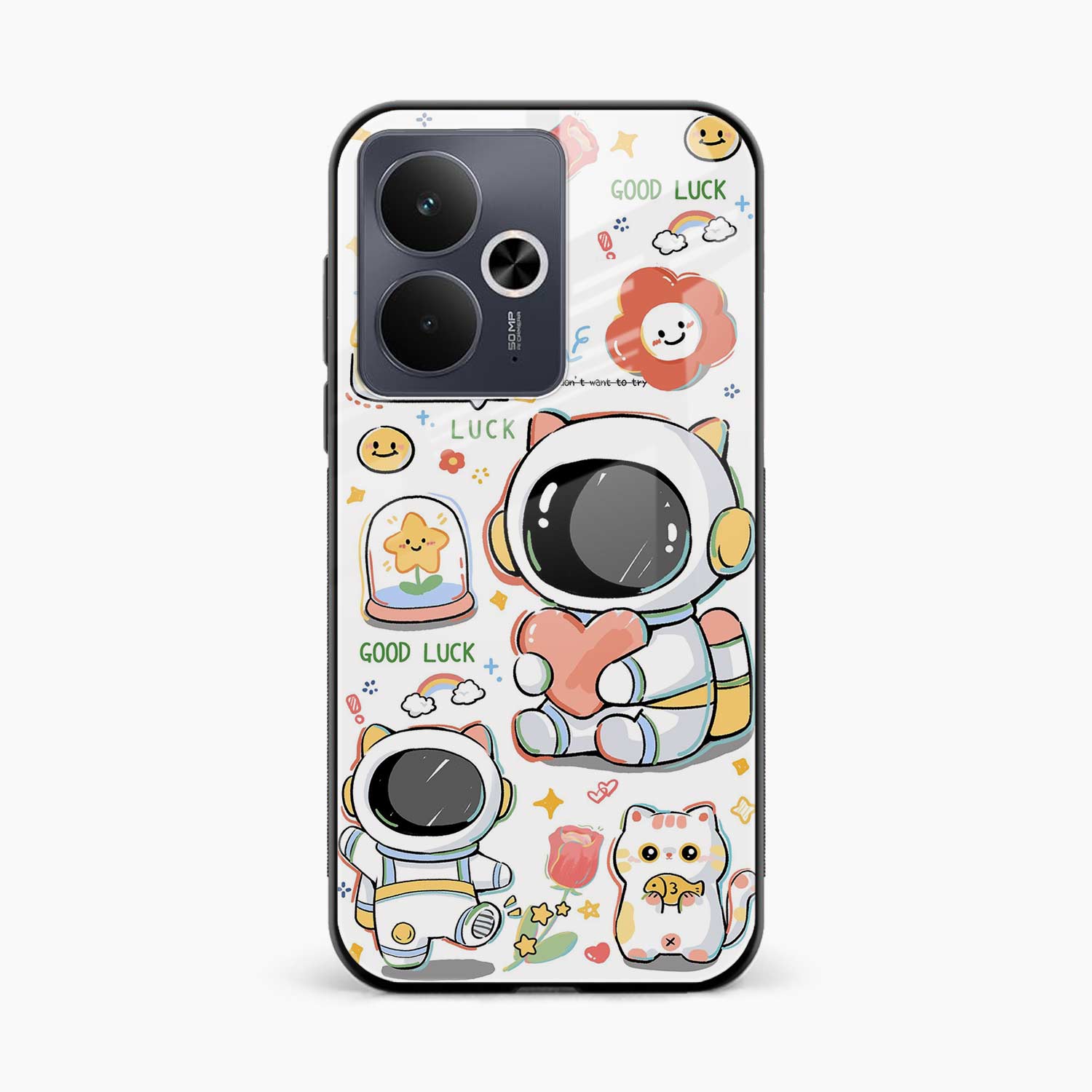 Cute Astronaut Realme 14t 5G Back Cover