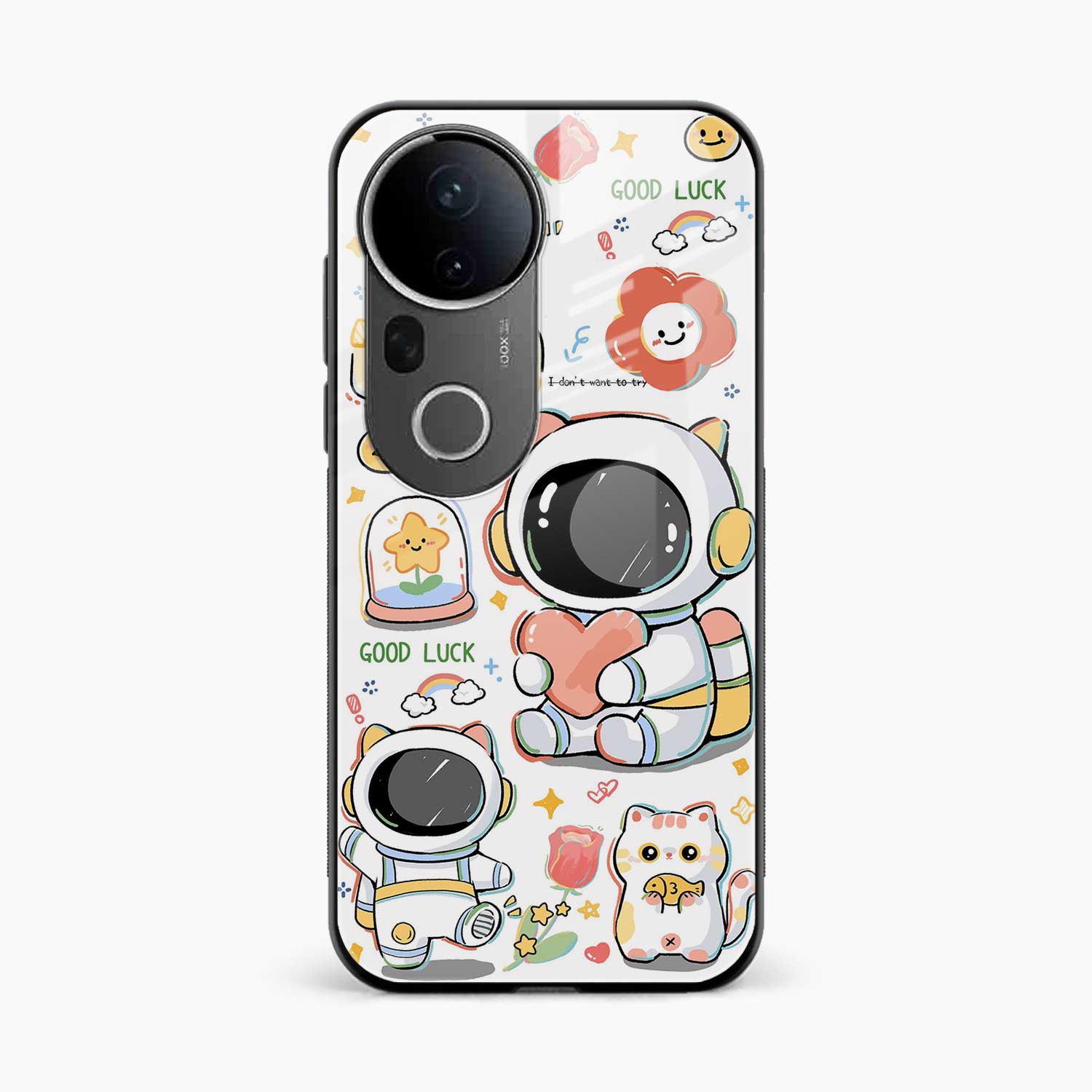 Cute Astronaut Vivo T4 Ultra 5G Back Cover