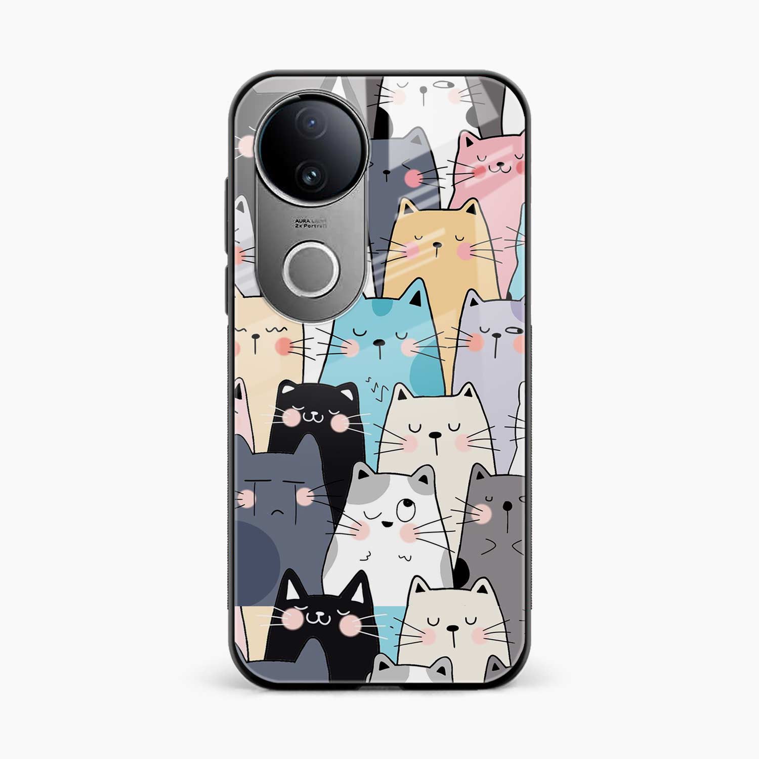 Cute Cat Iqoo Z10r 5G Back Cover