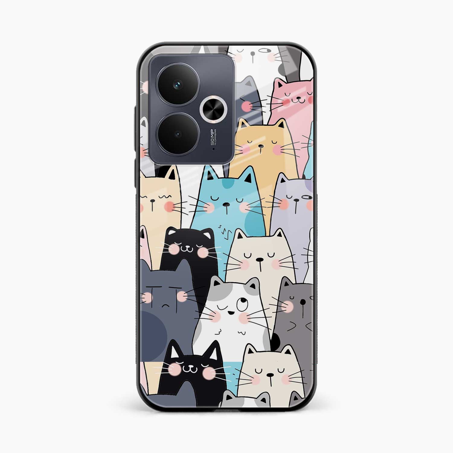 Cute Cat Realme 14t 5G Back Cover