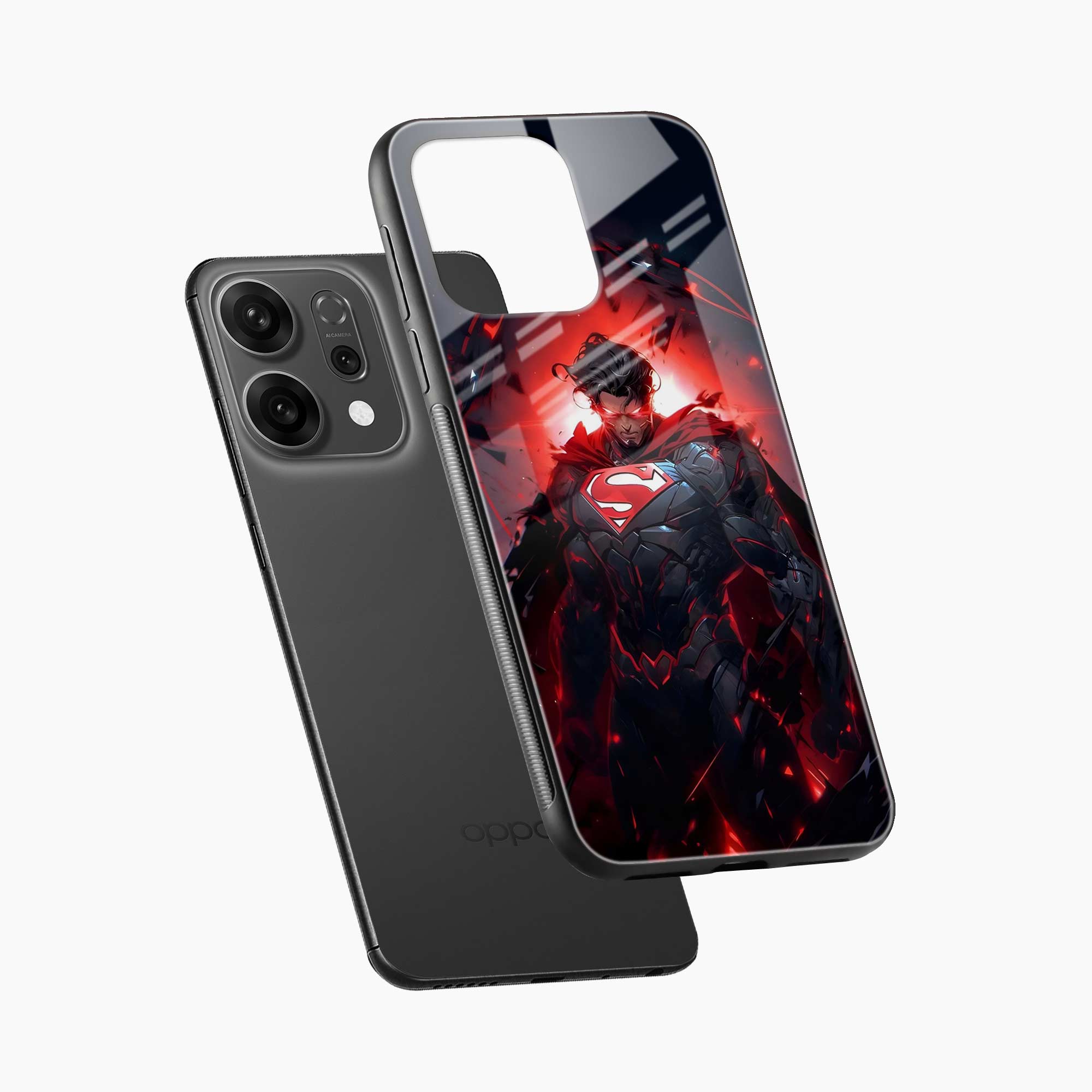 Dark Superman Oppo Reno 14 5G Back Cover