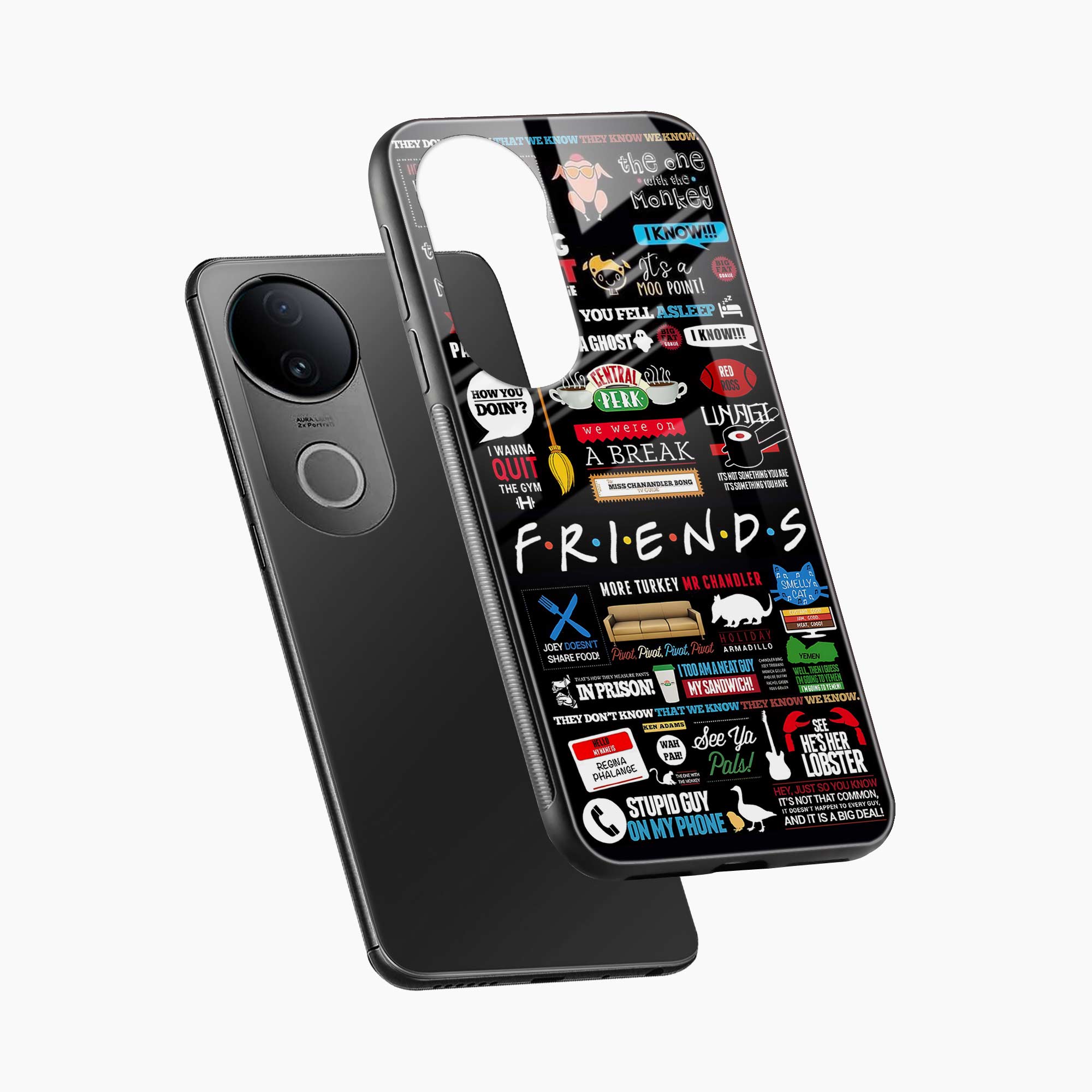 Friends Iqoo Z10r 5G Back Cover