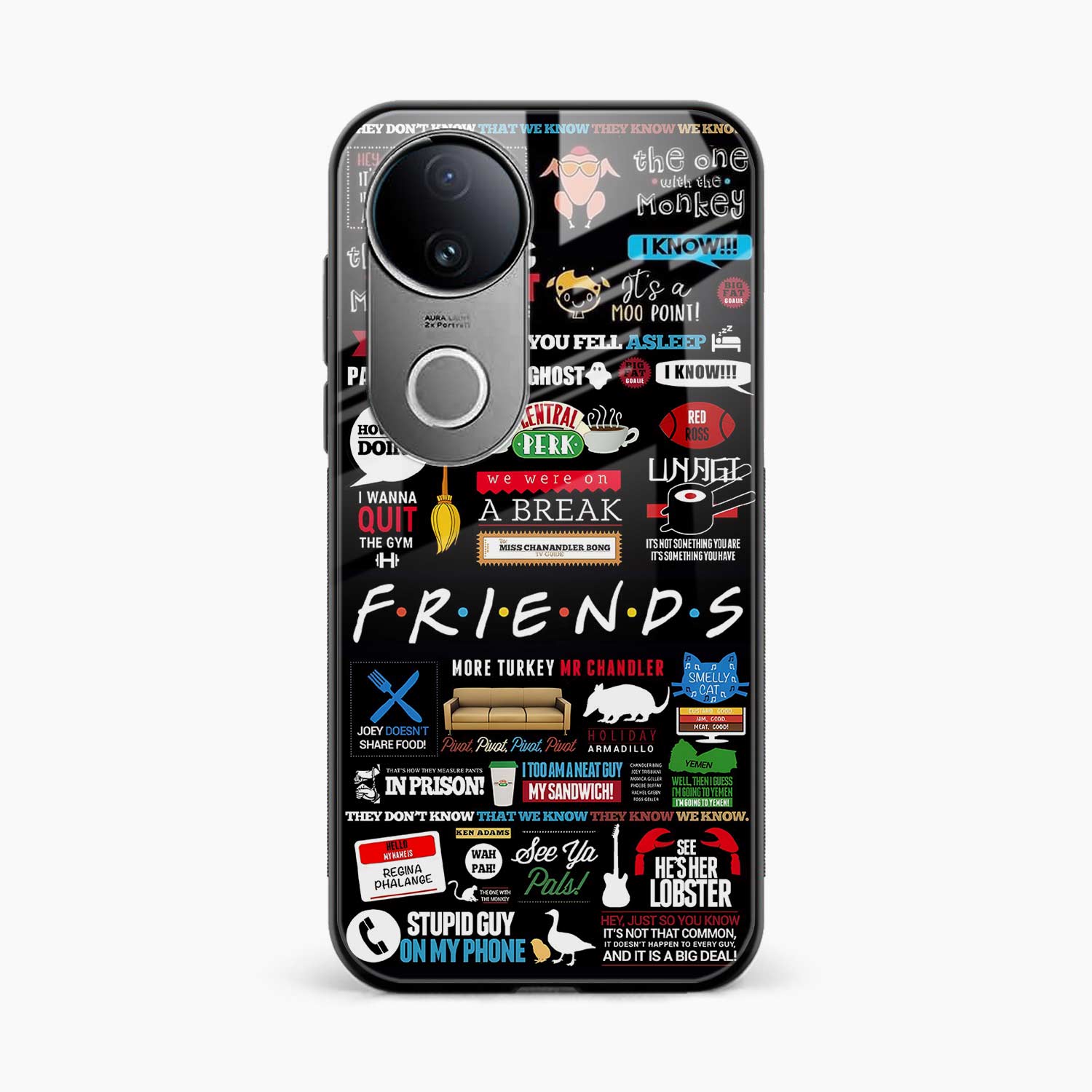 Friends Iqoo Z10r 5G Back Cover