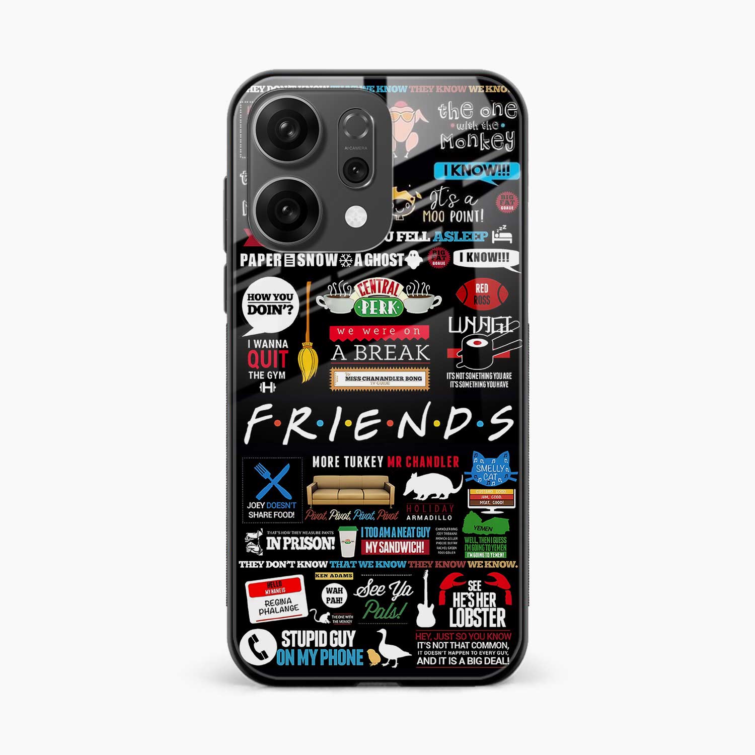 Friends Oppo Reno 14 5G Back Cover