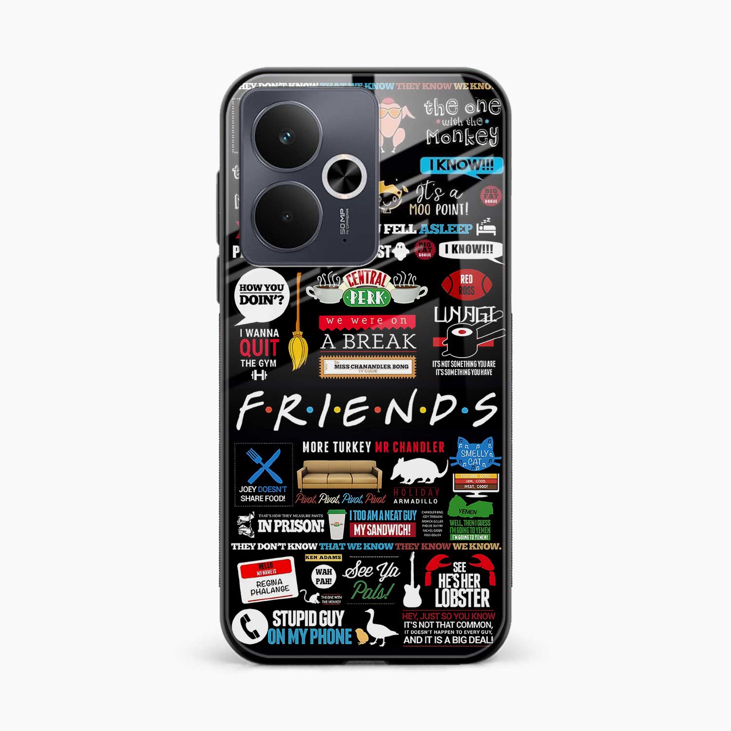 Friends Realme 14t 5G Back Cover