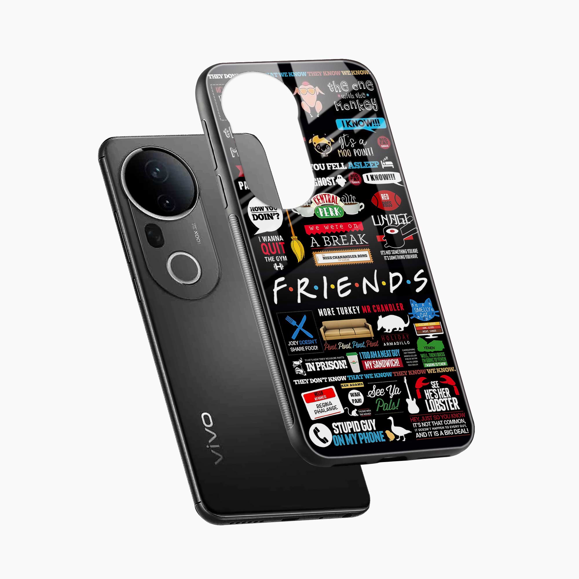 Friends Vivo T4 Ultra 5G Back Cover